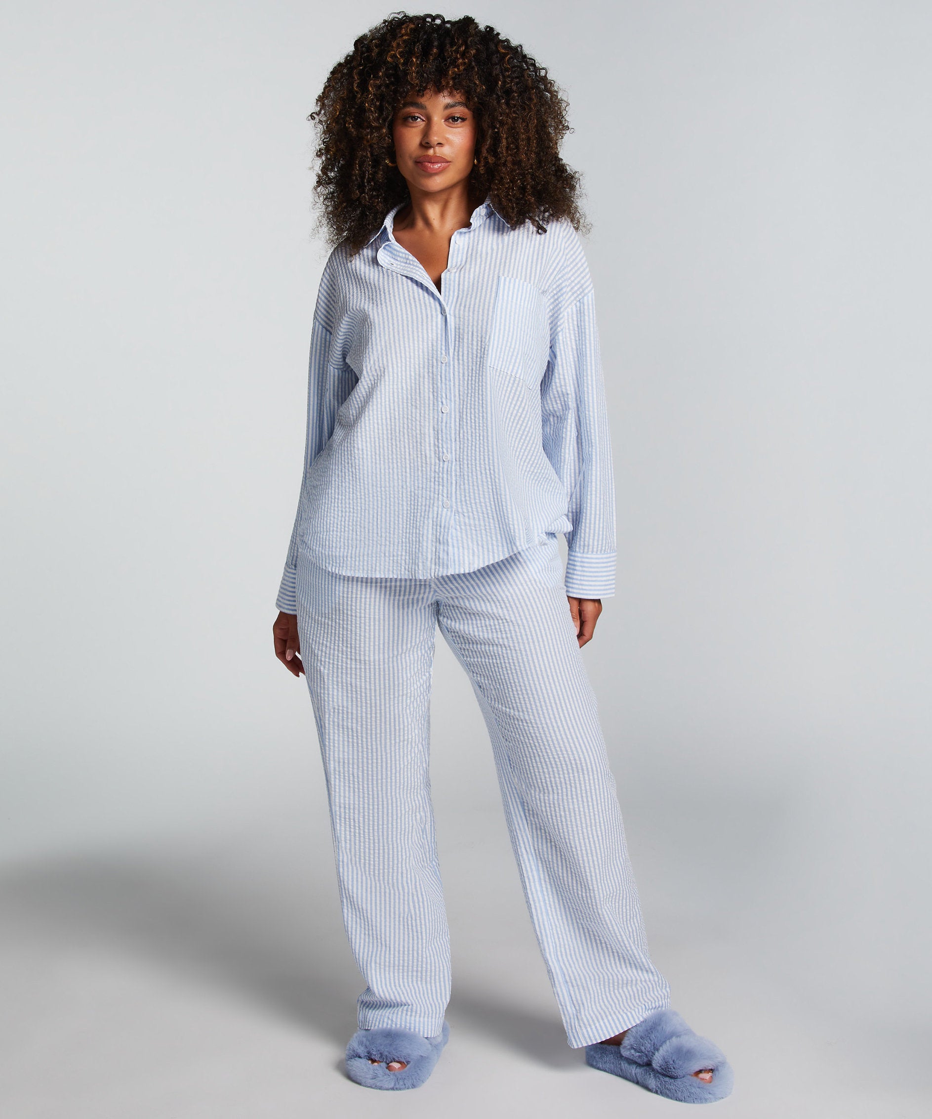 Cotton Pyjama Jacket_206510_Soft Chambray_03