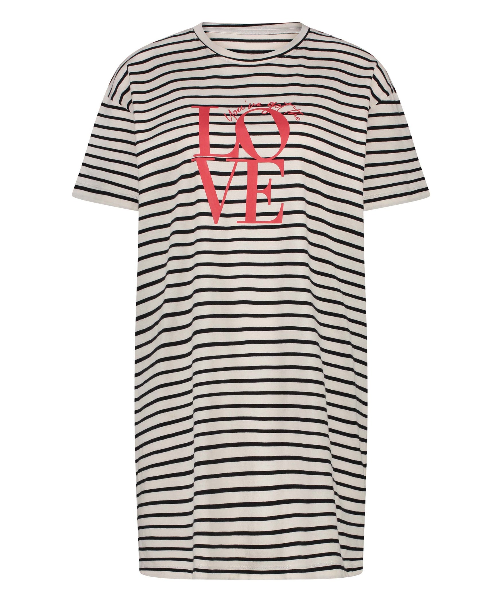 Round Neck Nightshirt_206554_Caviar_04