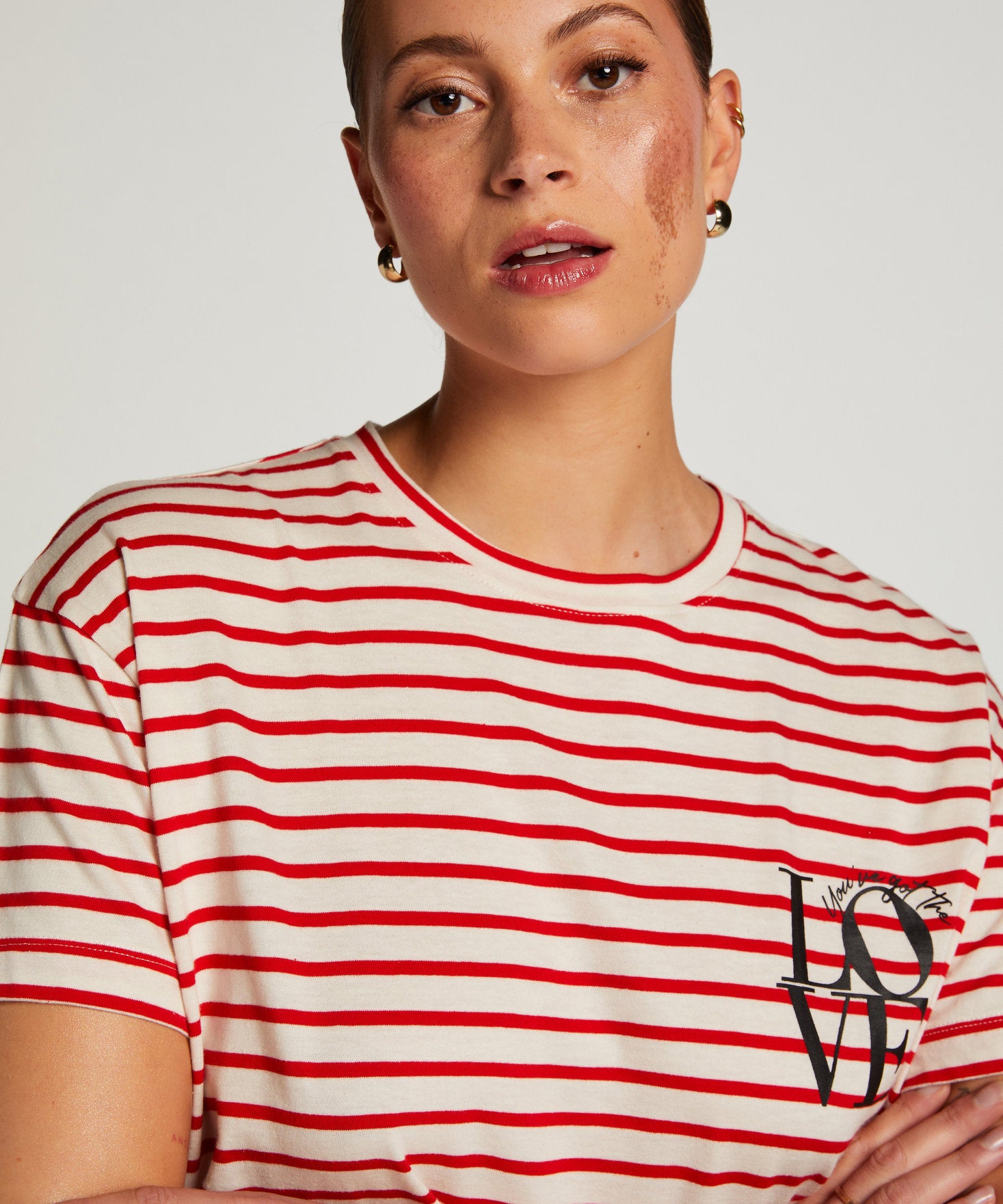 Round Neck Nightshirt_206555_Goji Berry_02