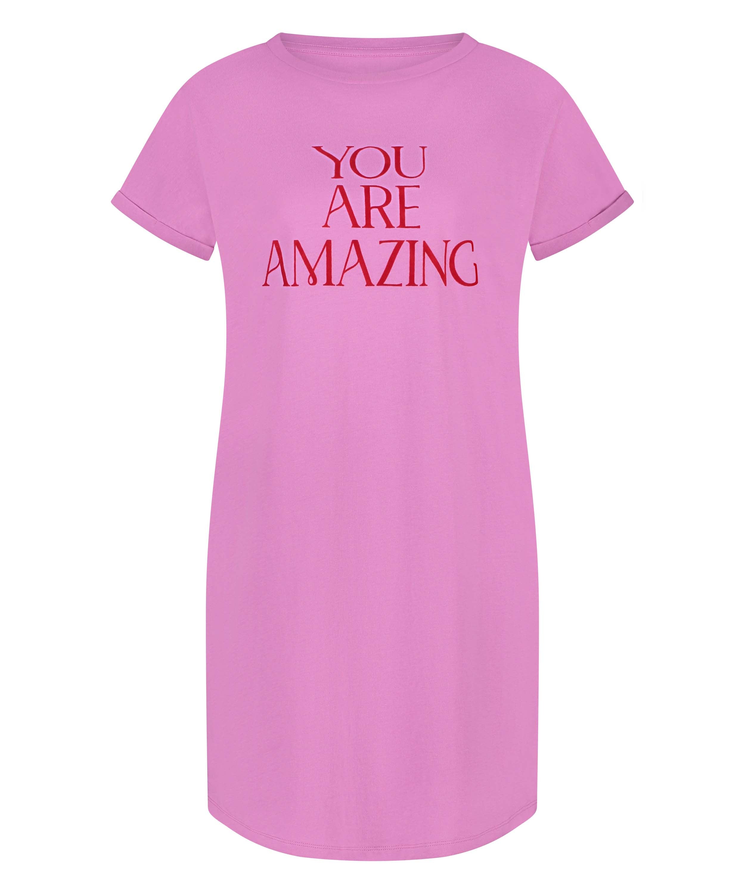 Round Neck Nightshirt_206556_Opera Mauve_04