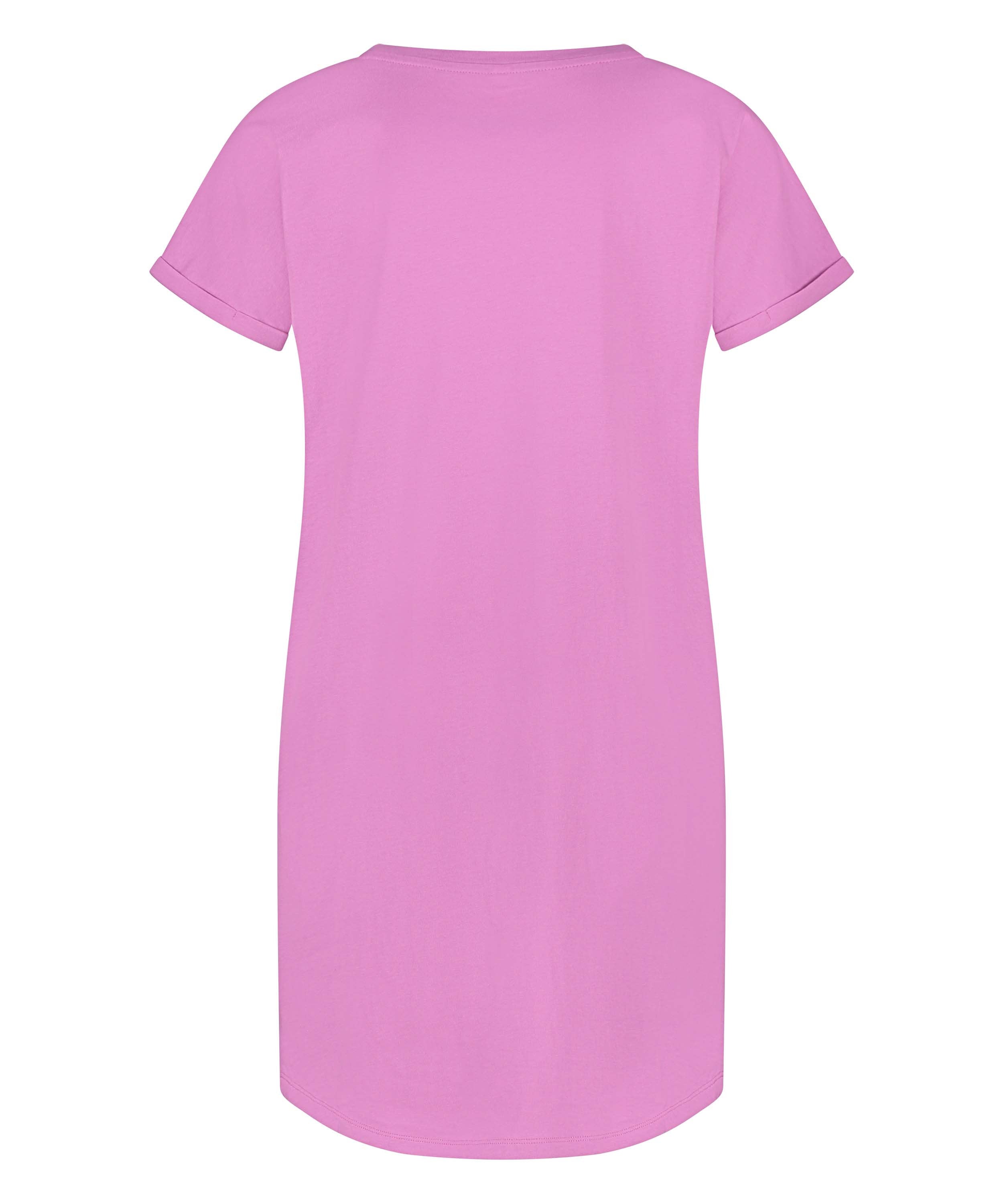 Round Neck Nightshirt_206556_Opera Mauve_05