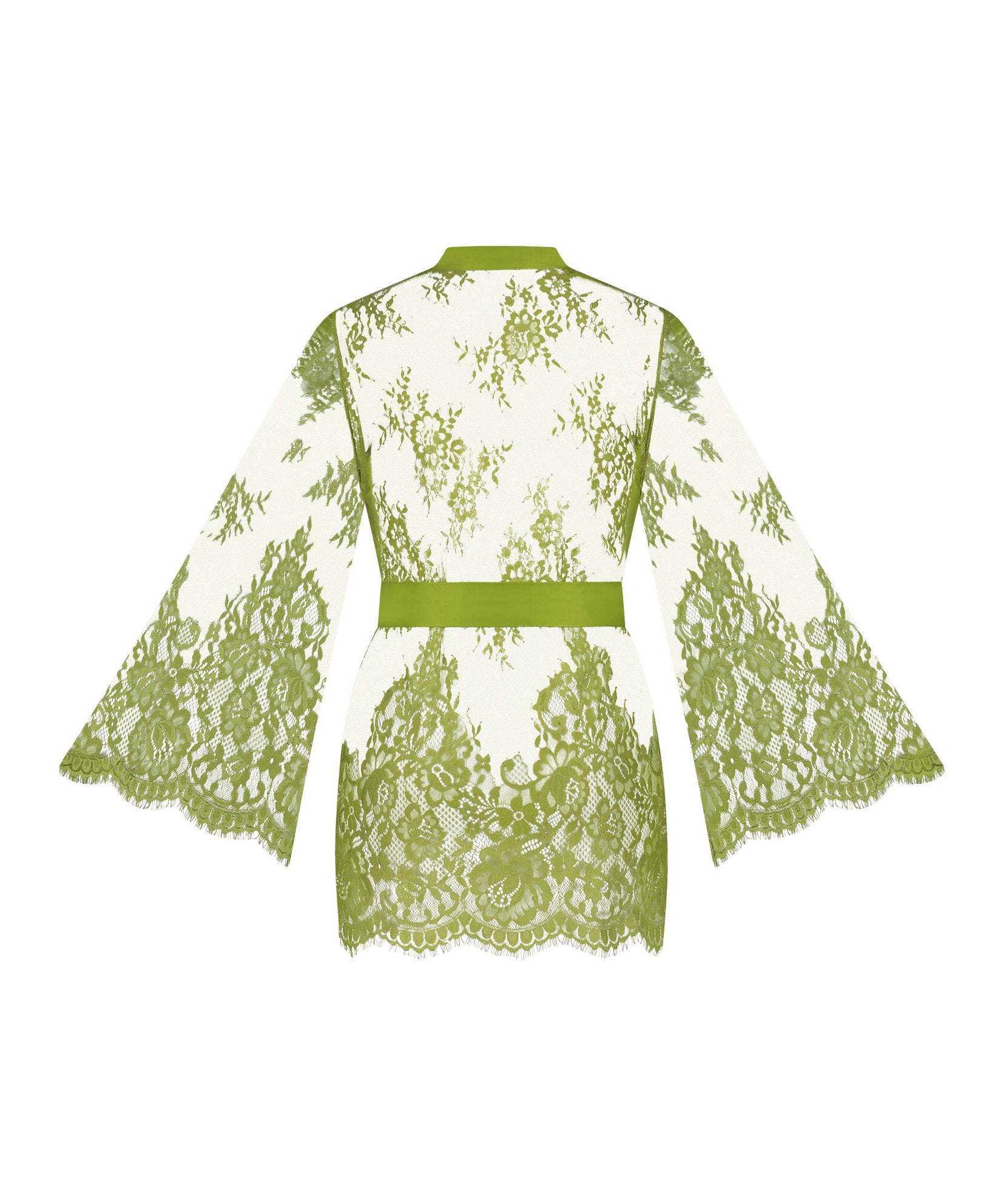 Isabelle Lace Kimono_206562_Lima Bean Green_05