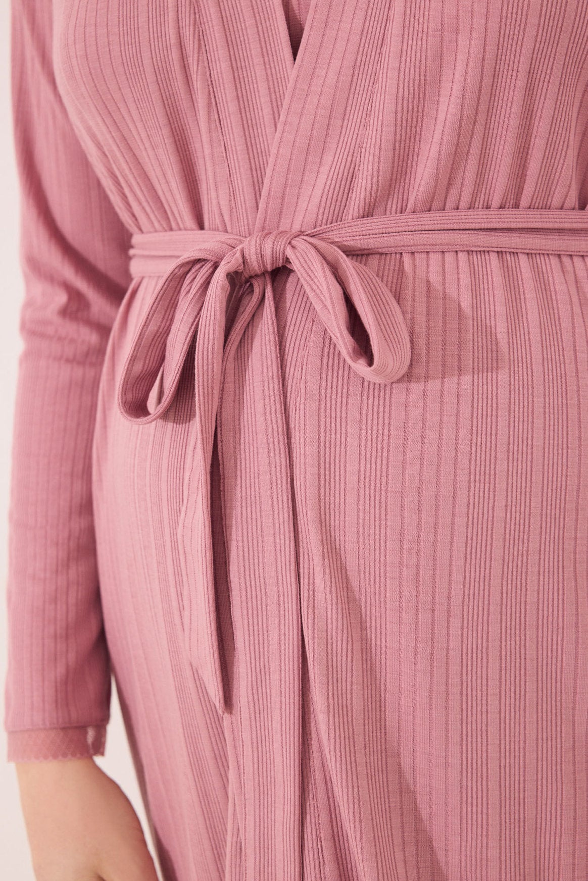 Women Secret_Pink "Maternity" Pointelle Midi Robe_2179122_72_05