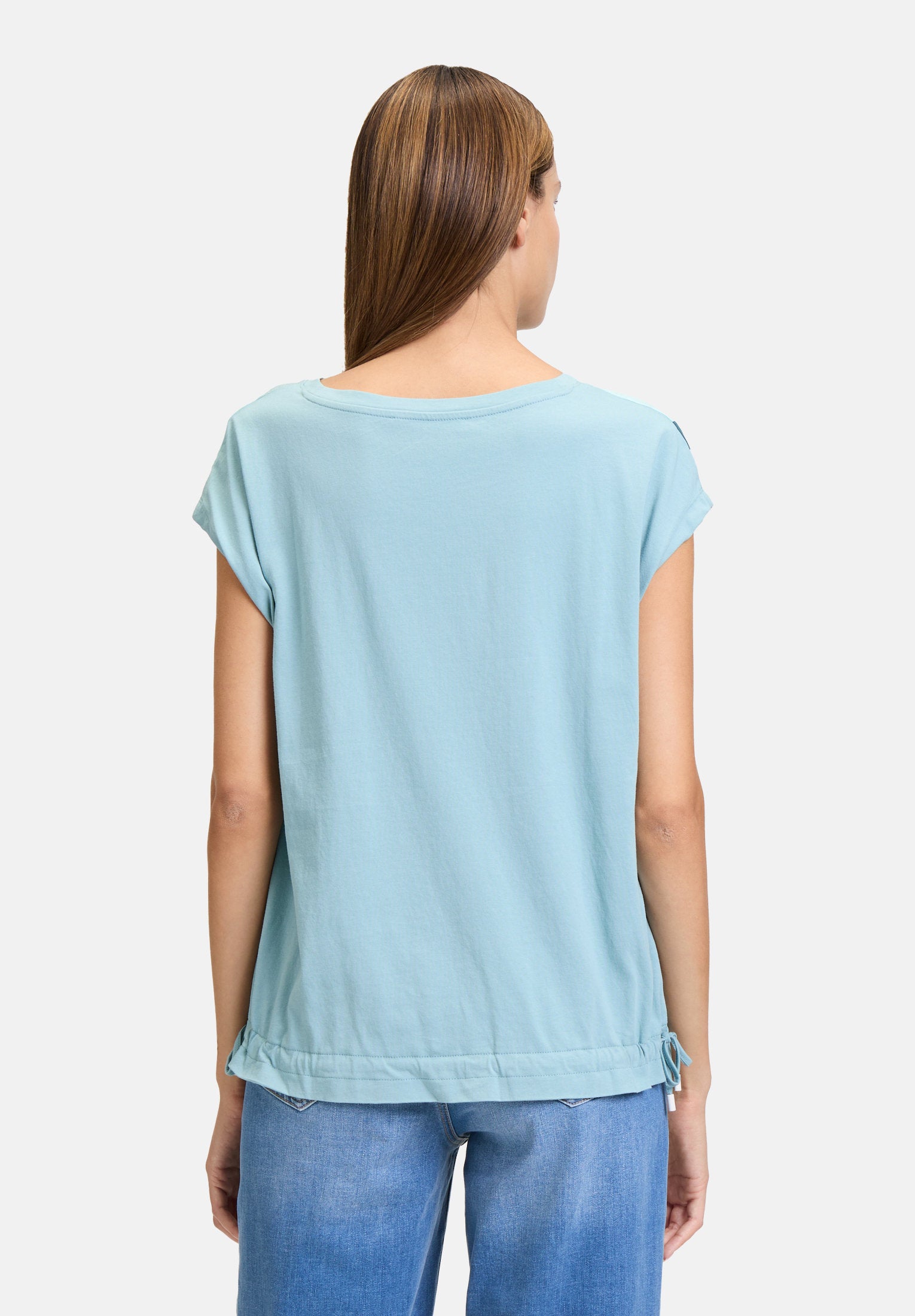 Betty Barclay_Patchwork Shirt with Print_2222-3261_8804_03