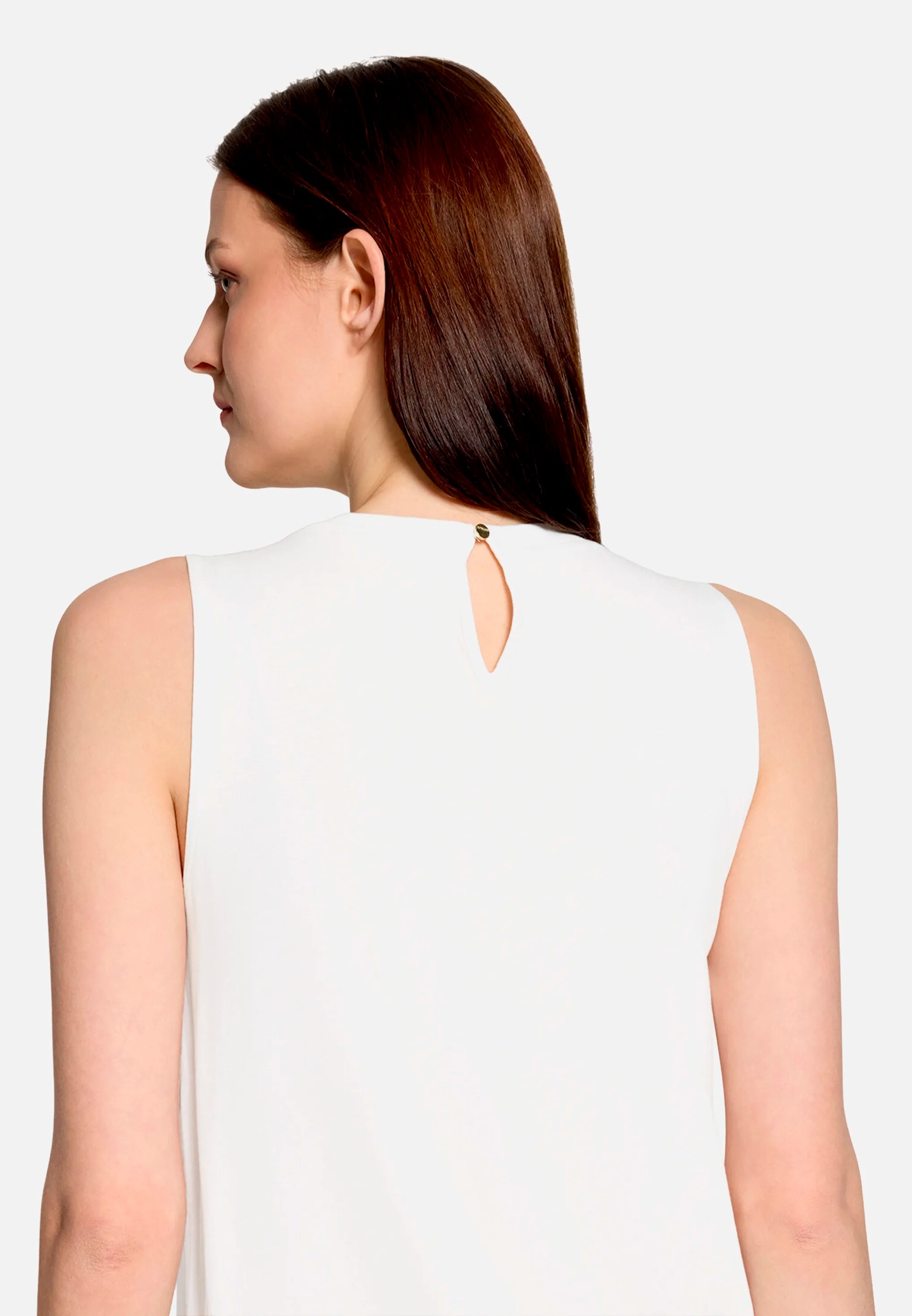 Betty Barclay Offwhite Women Blouse Shirt with Woven Trim SKU: 2266-3318_1014 Image 07