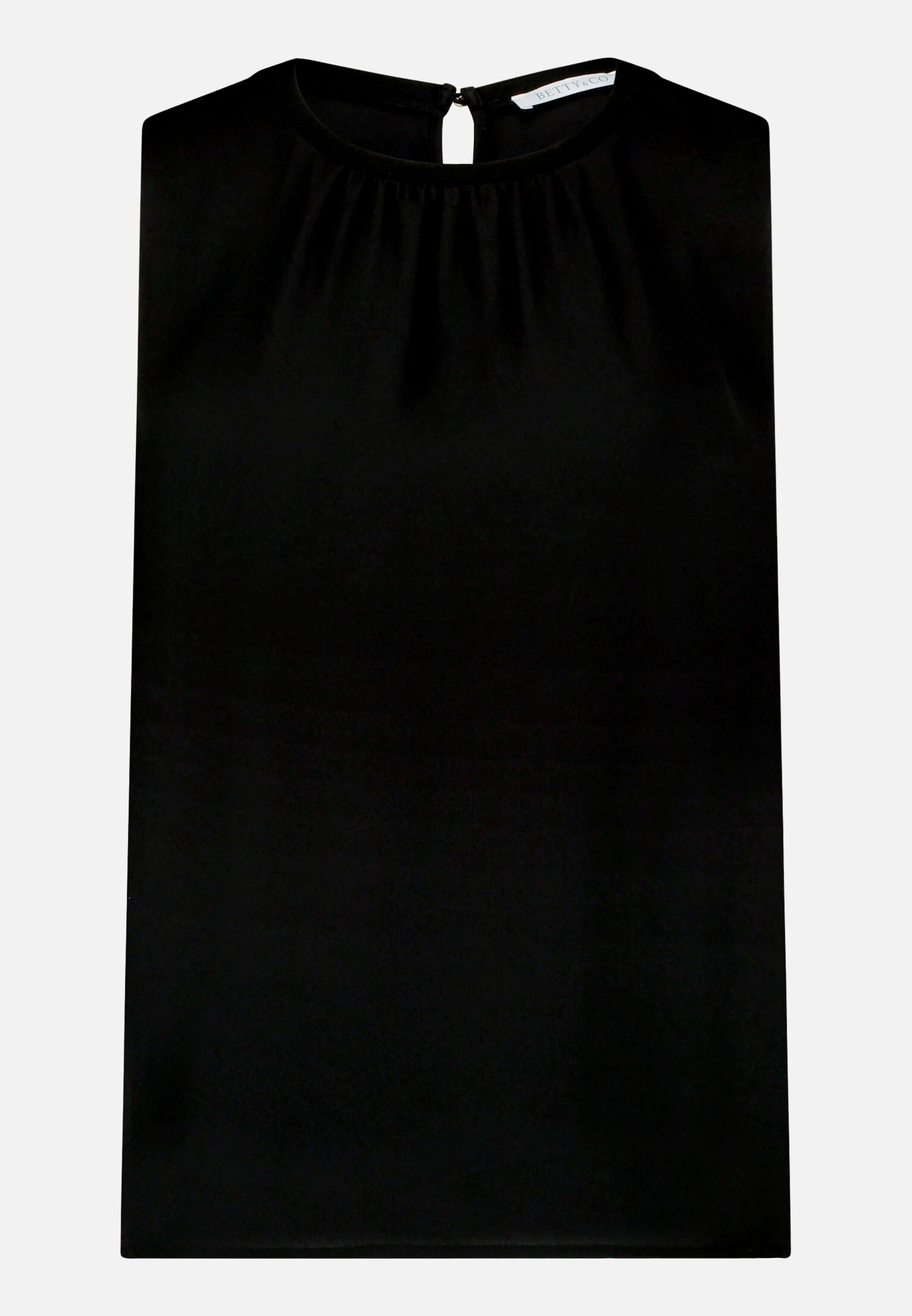 Betty Barclay Black Women Blouse Shirt with Woven Trim SKU: 2266-3318_9045 Image 04