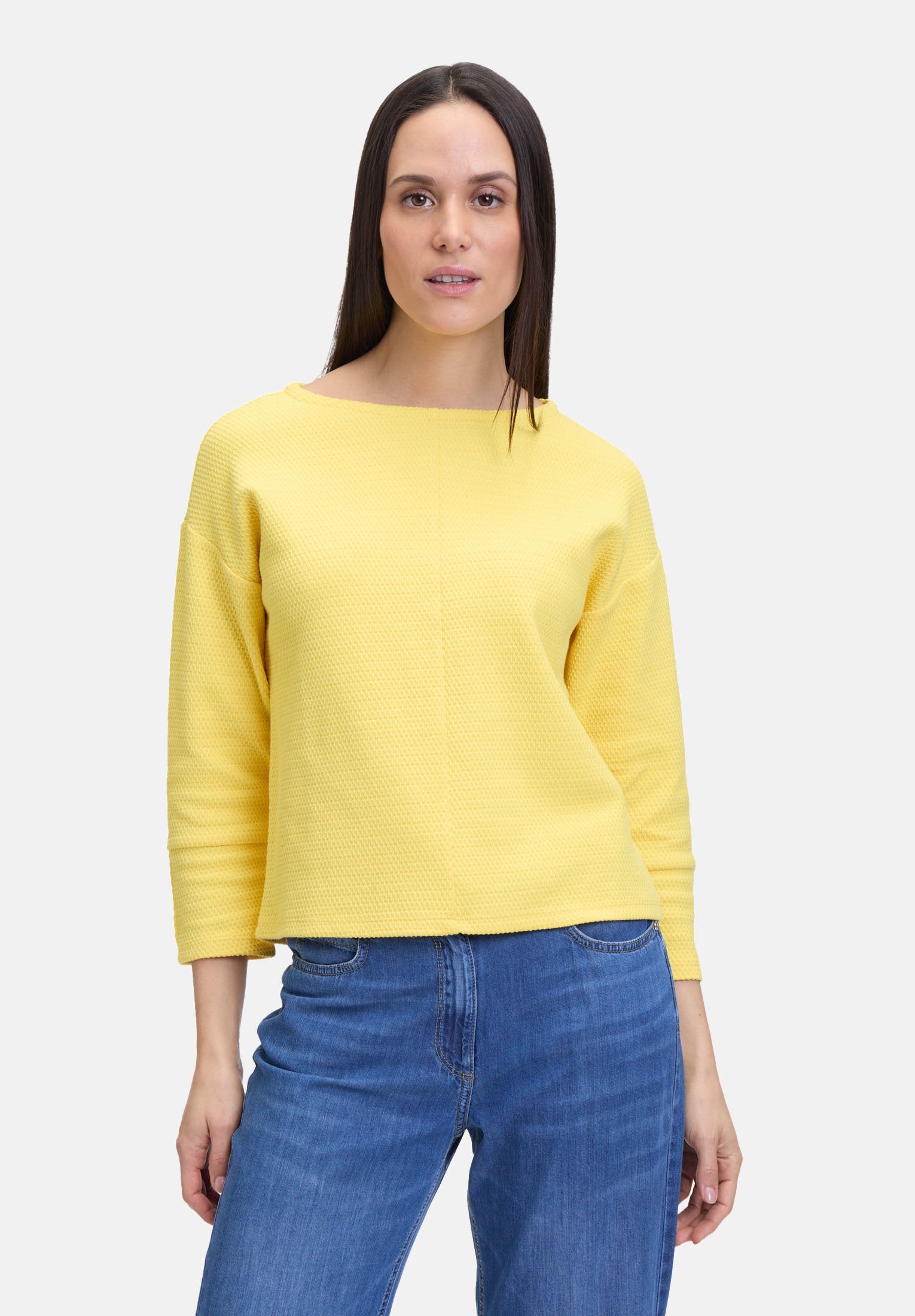 Betty Barclay_Sweatshirt with 3/4 Arm_2376-1182_2042_01