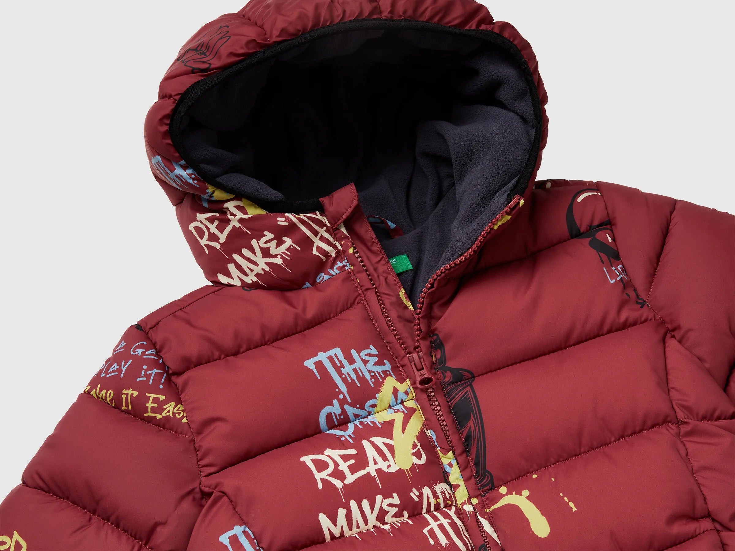 Benetton_Coral_"Rain Defender" Patterned Jacket_23ANGN047_70Q_03