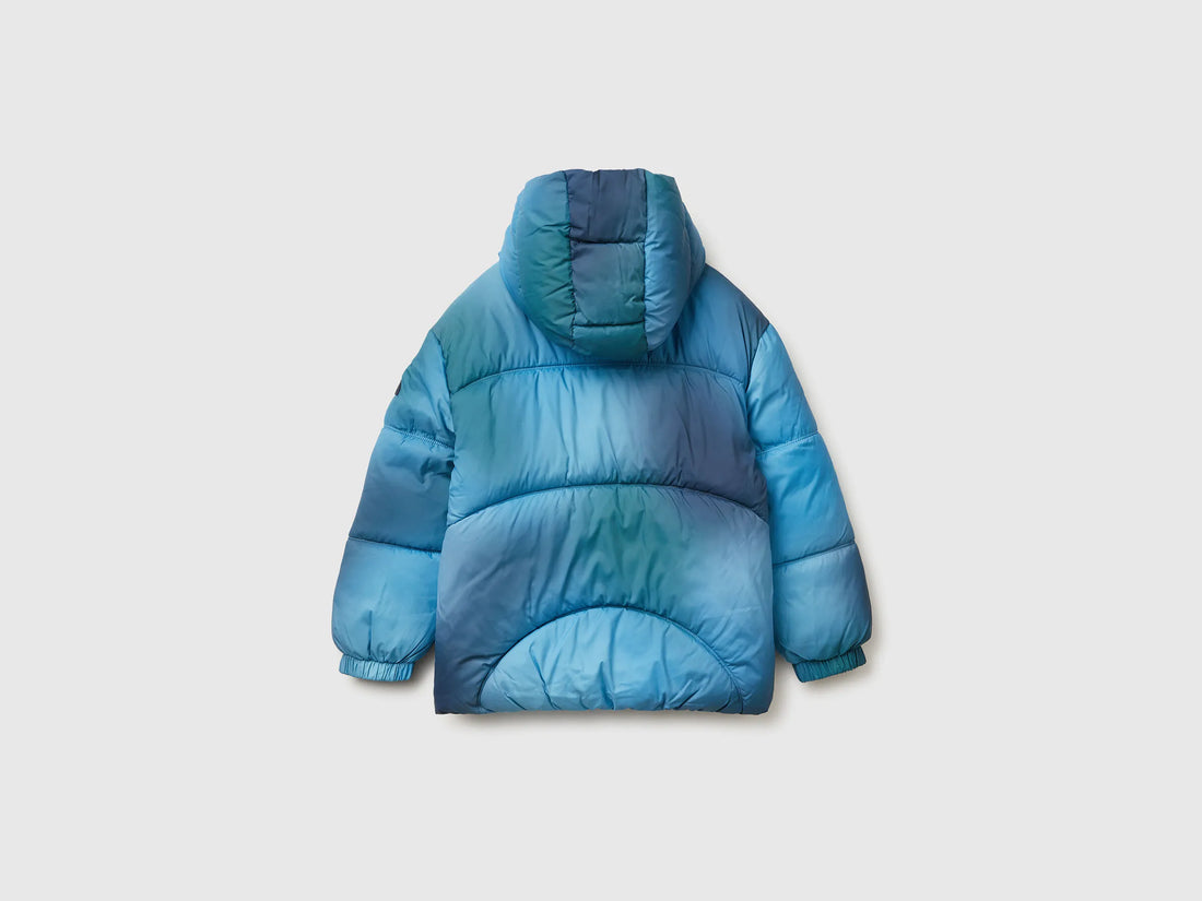 Benetton_Light Blue_Padded Jacket in Shaded Nylon_23G5CN06T_70T_02