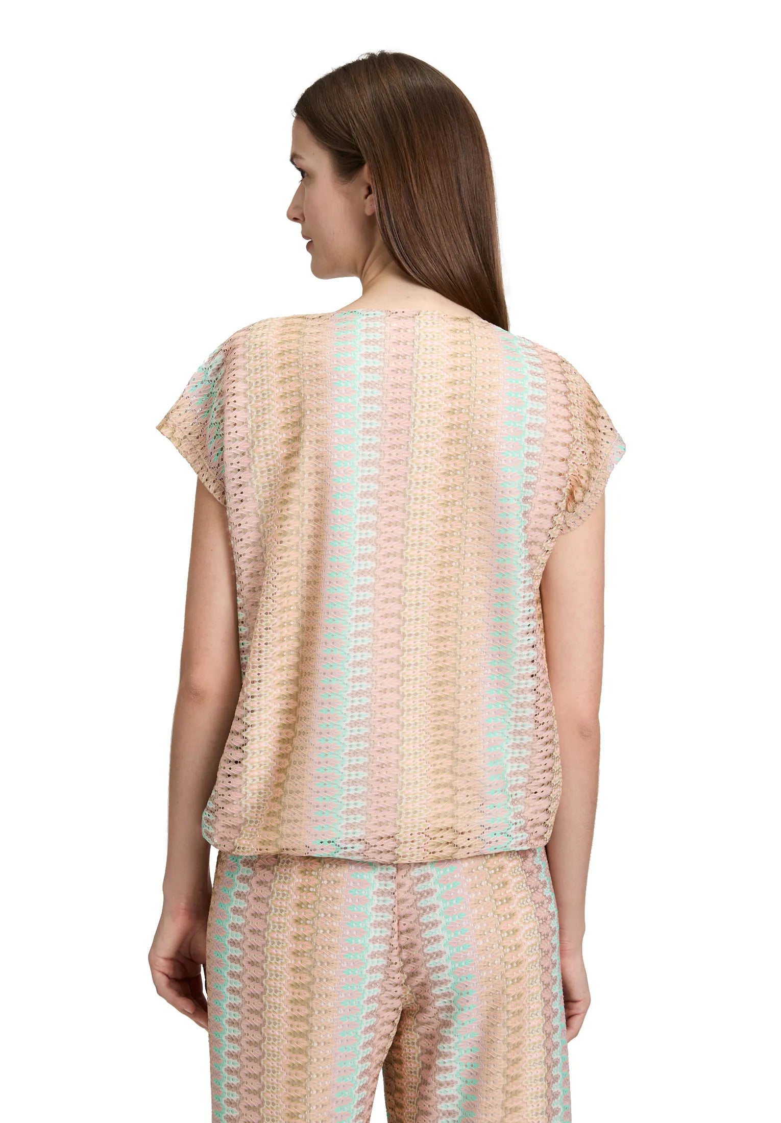 Betty Barclay Nature/Green Women Shirt Short 1/2 Sleeve SKU: 2418-3174_1858 Image 03