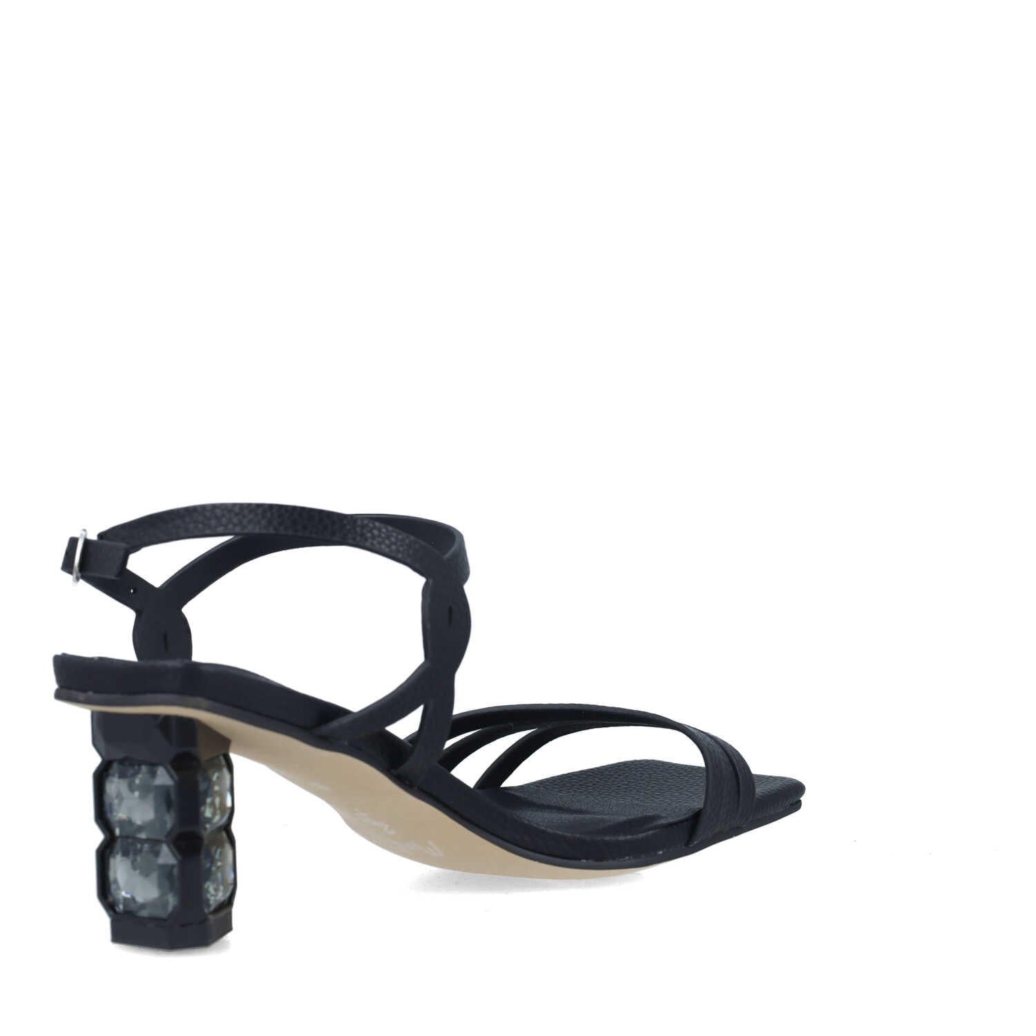 Black High Heel Sandal_24843_01_03