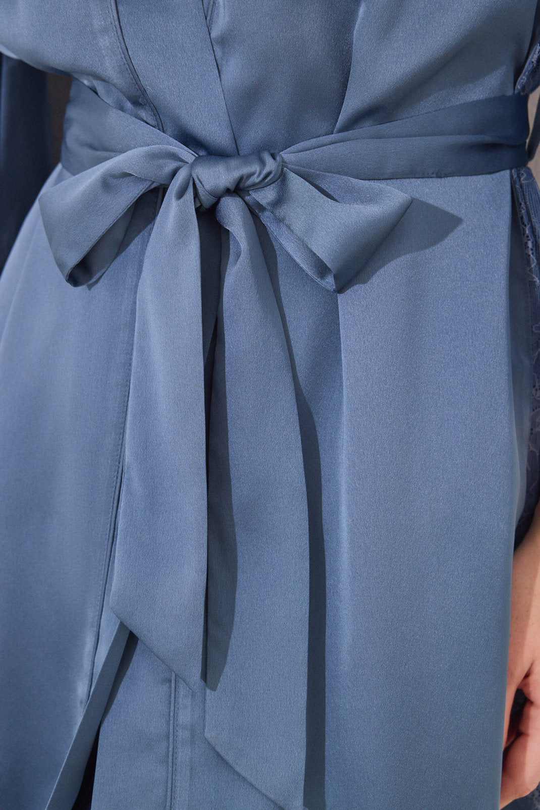 Women Secret_Blue Chiffon Fabric Midi Robe_2539005_15_09