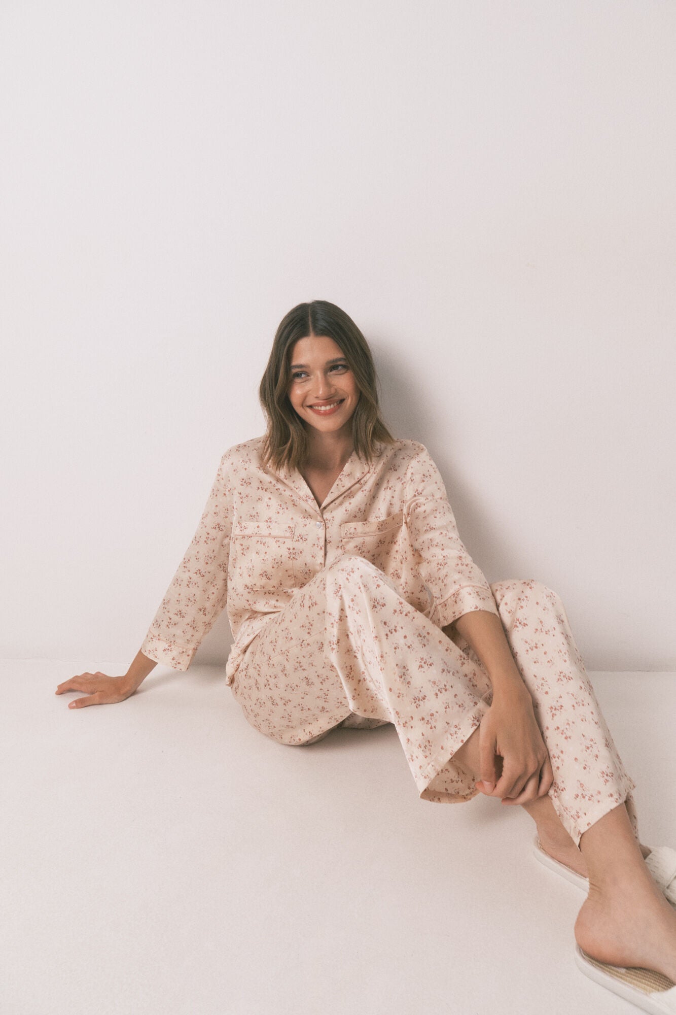Women Secret_Pink_Pink Satin Long Pajama Shirt_2542462_71_07