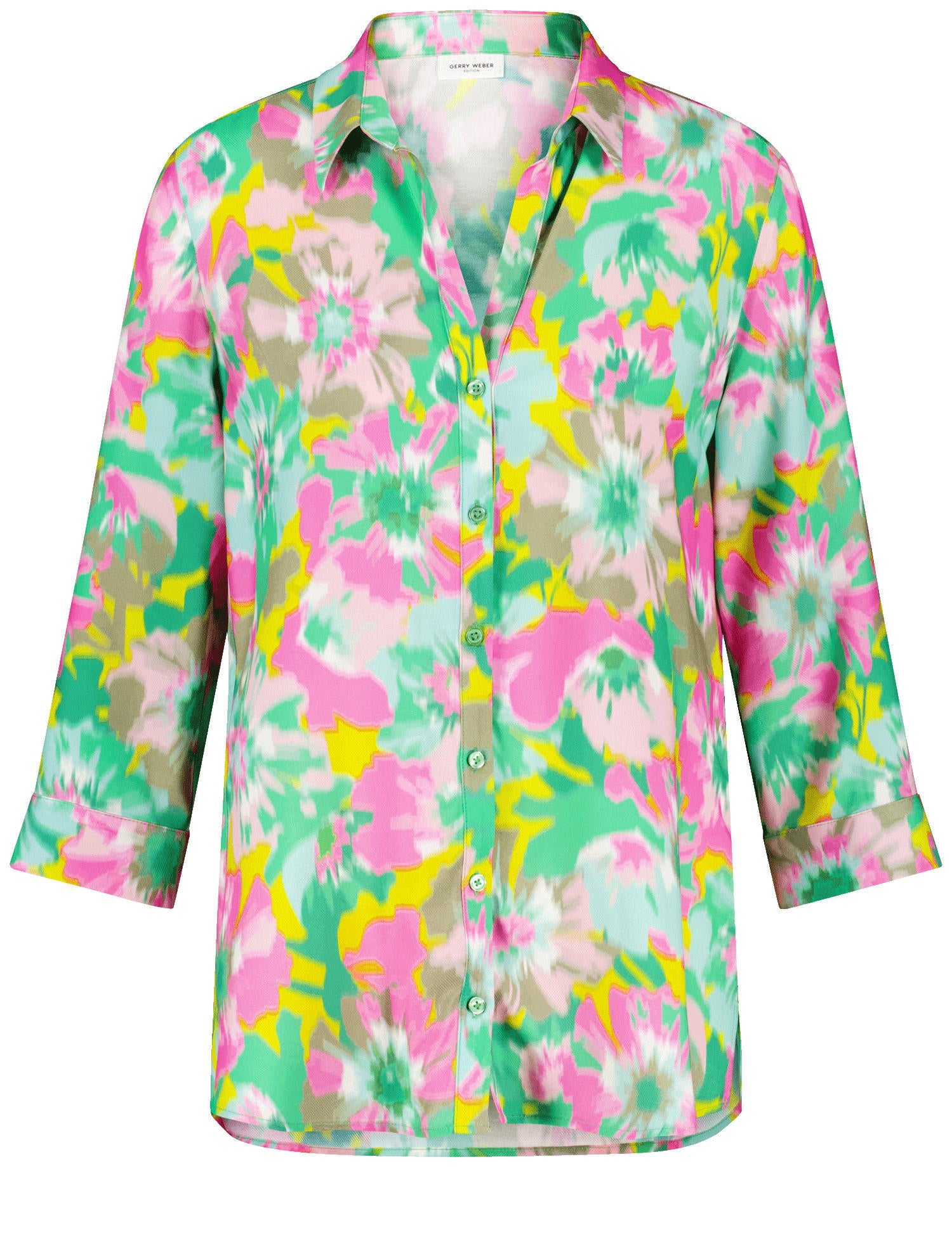 Sustainable Blouse With 3/4-Length Sleeves_260014-66408_5038_02