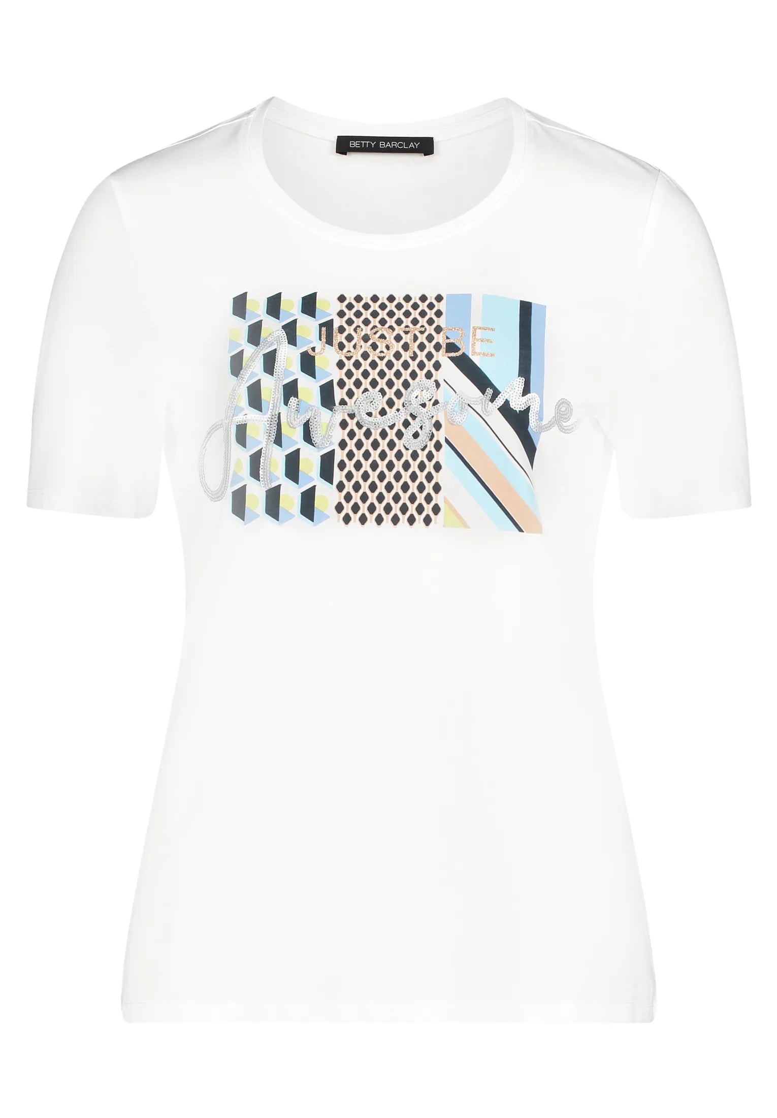 Betty Barclay Patch Cream/Green Women Shirt Short 1/2 Sleeve SKU: 2753-1092_1951 Image 06