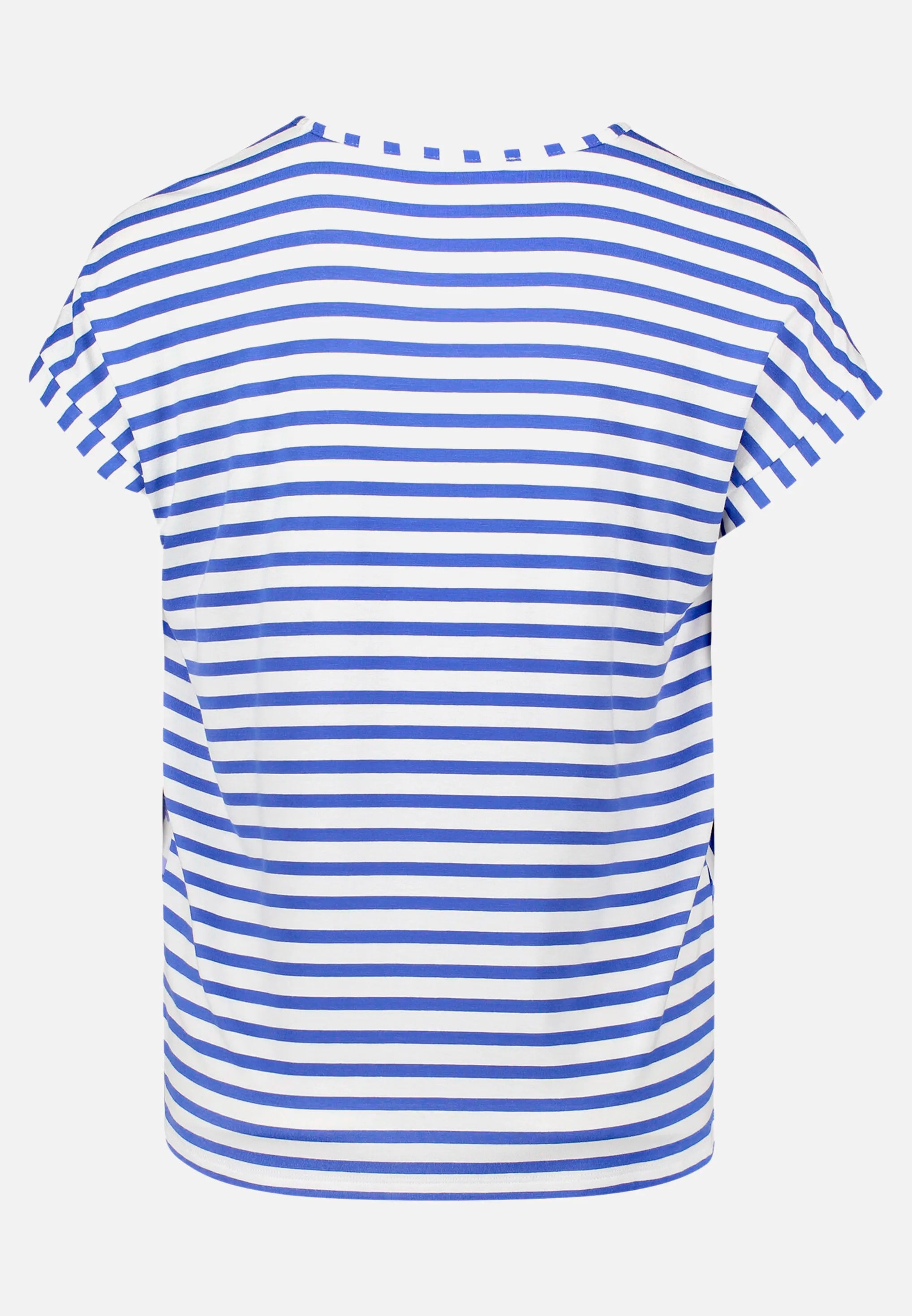 Betty Barclay Cream/Blue Women Casual Striped Shirt SKU: 2784-2525_1881 Image 05