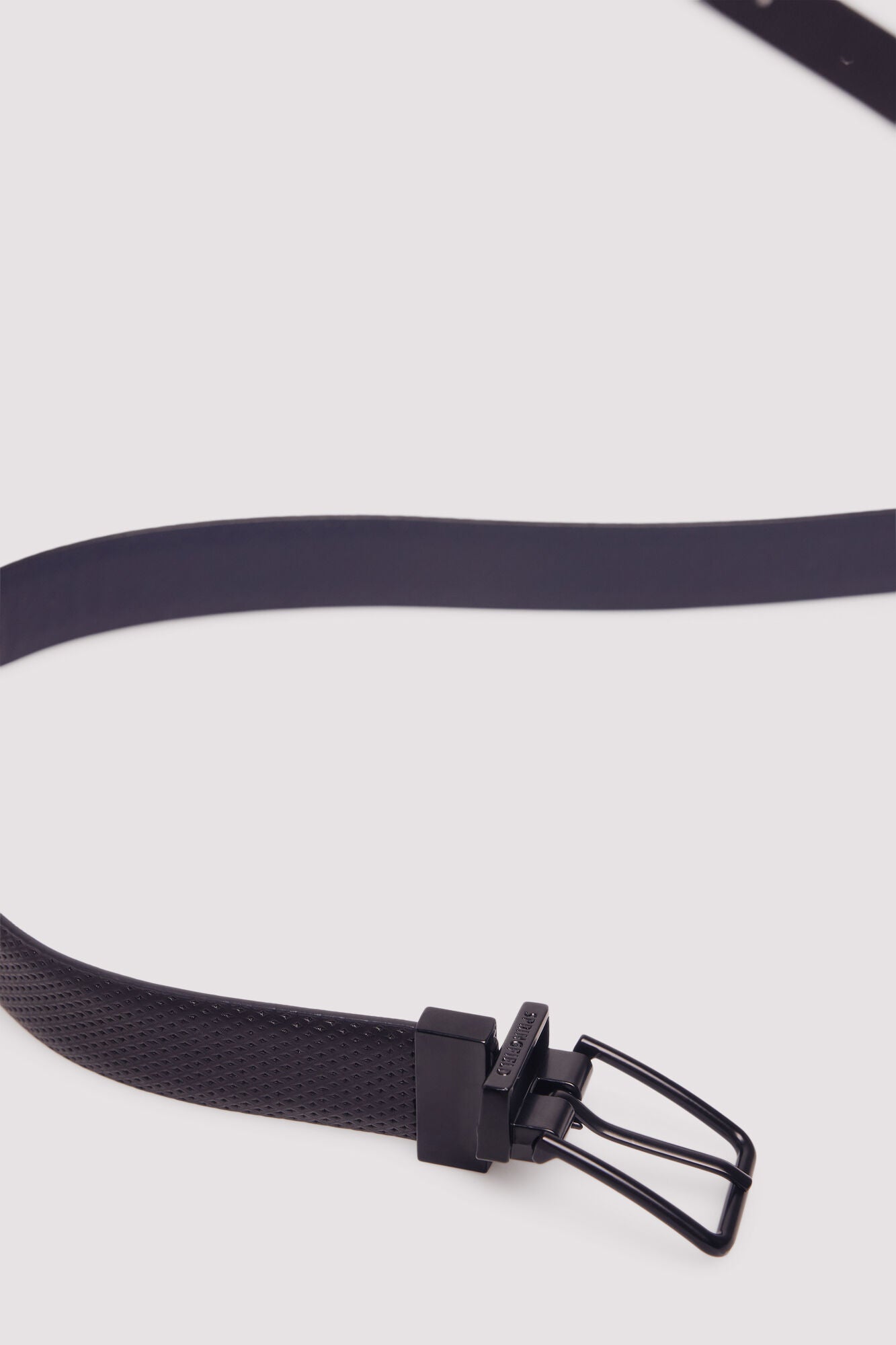 Springfield_Black_Essential Faux Leather Belt_2862803_01_02