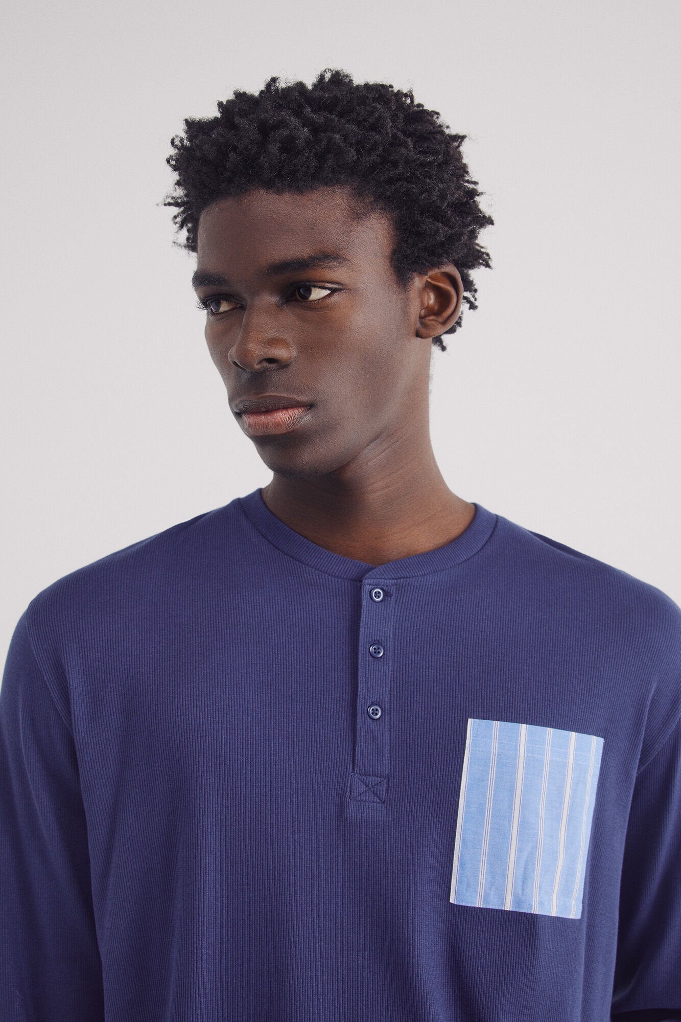 Springfield_Long Pajama Trouser with Blue Striped_2929472_11_05