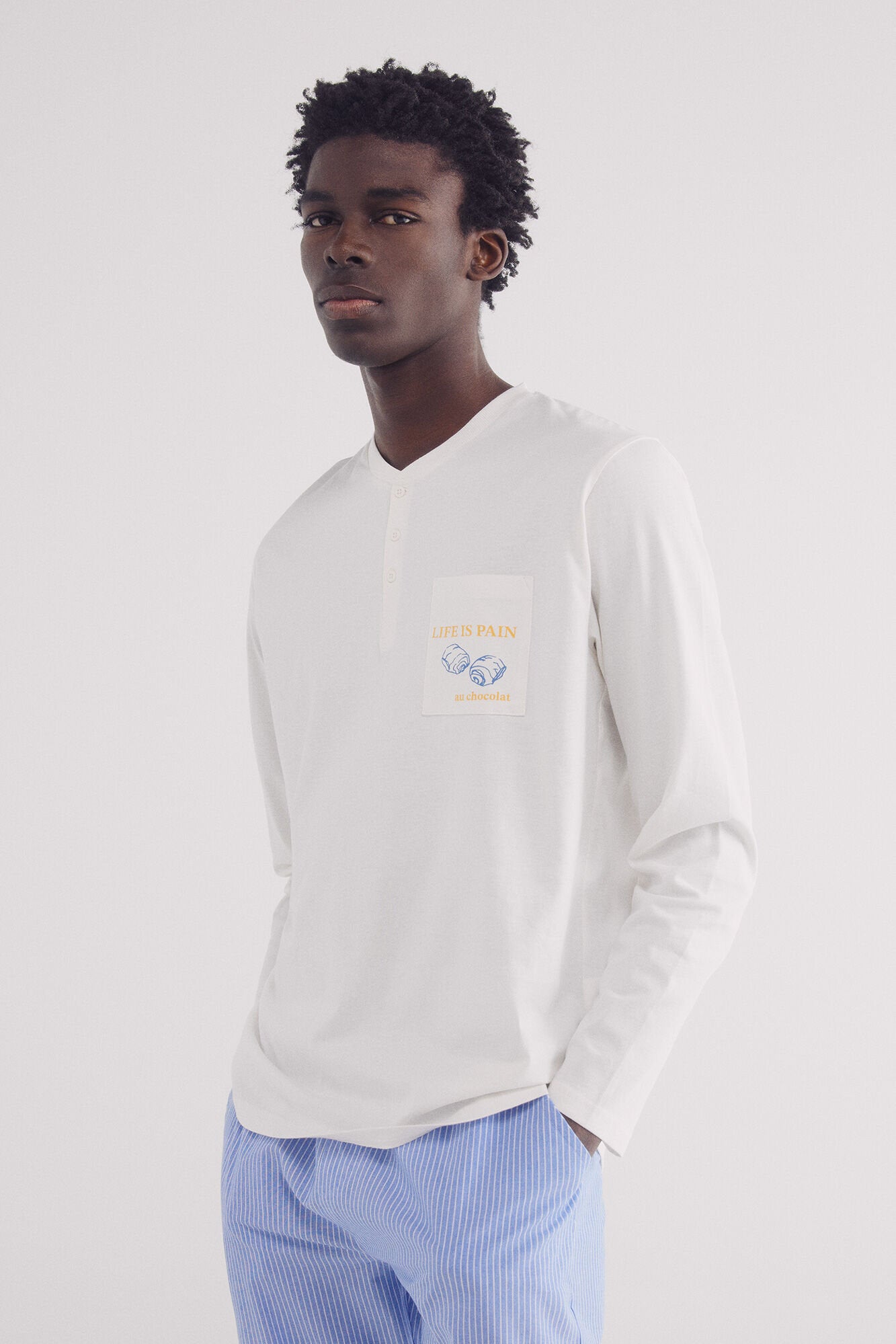 Springfield_Long Pajama Trouser with Blue Striped_2929473_99_02