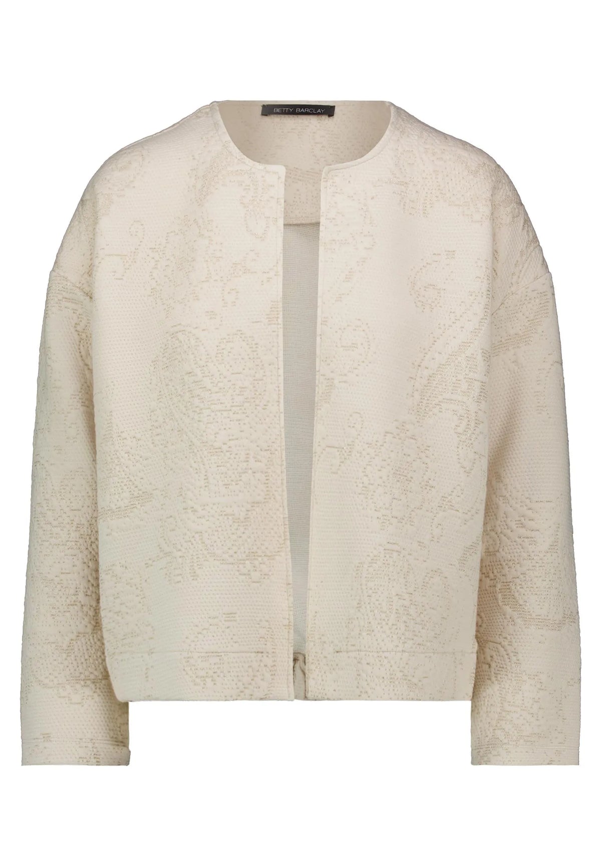 Betty Barclay Soft Nature Women Sweat Jacket Short 1/1 Sleeve SKU: 2942-1686_1098 Image 01