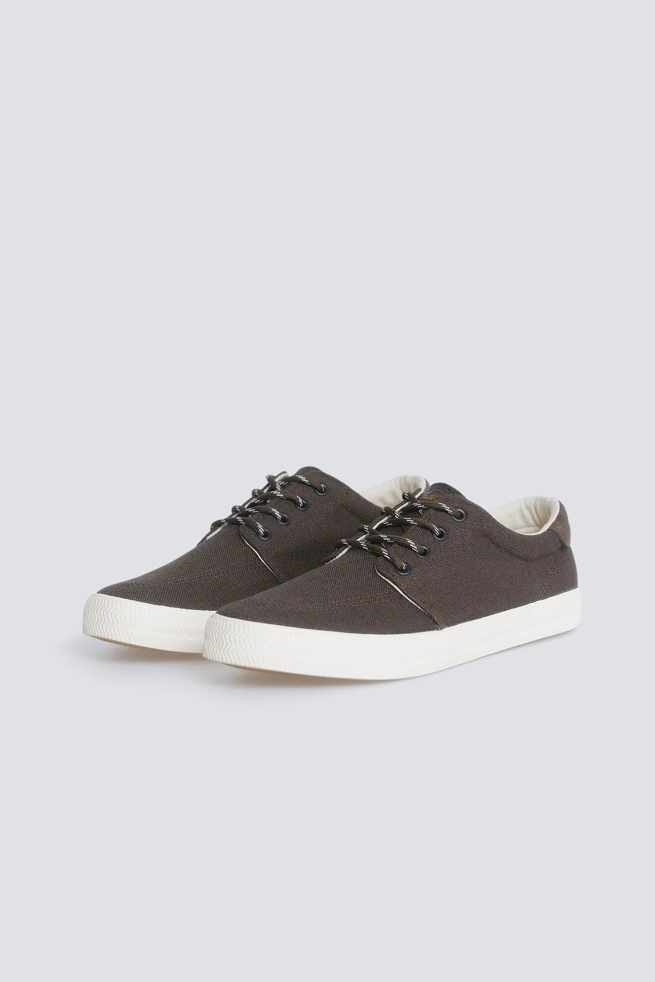 Springfield Brown Men Iconic Fabric Sneaker SKU: 2993186_30 Image 03