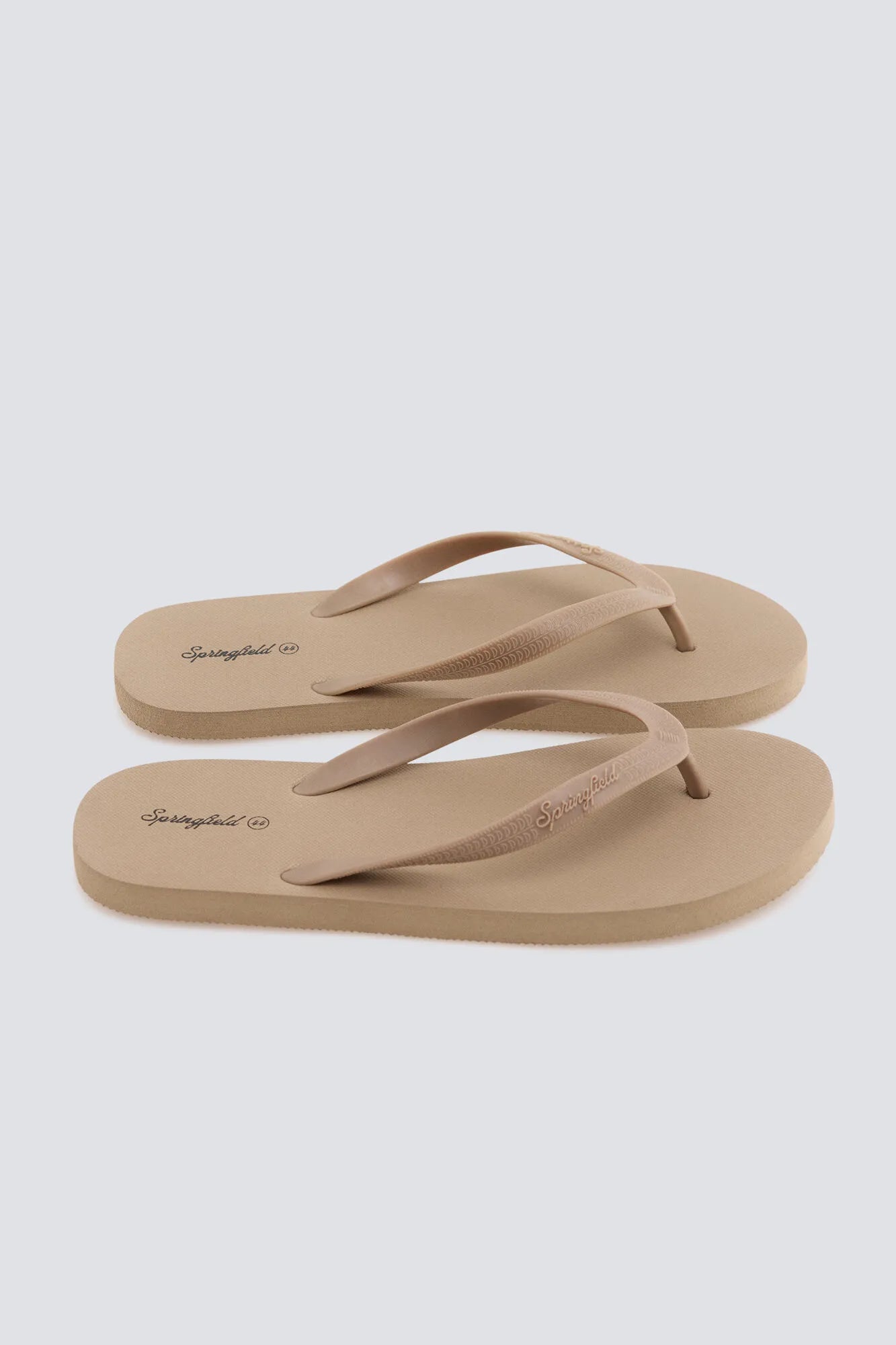Springfield Beige Men Toe Post Sandal SKU: 2993197_54 Image 04