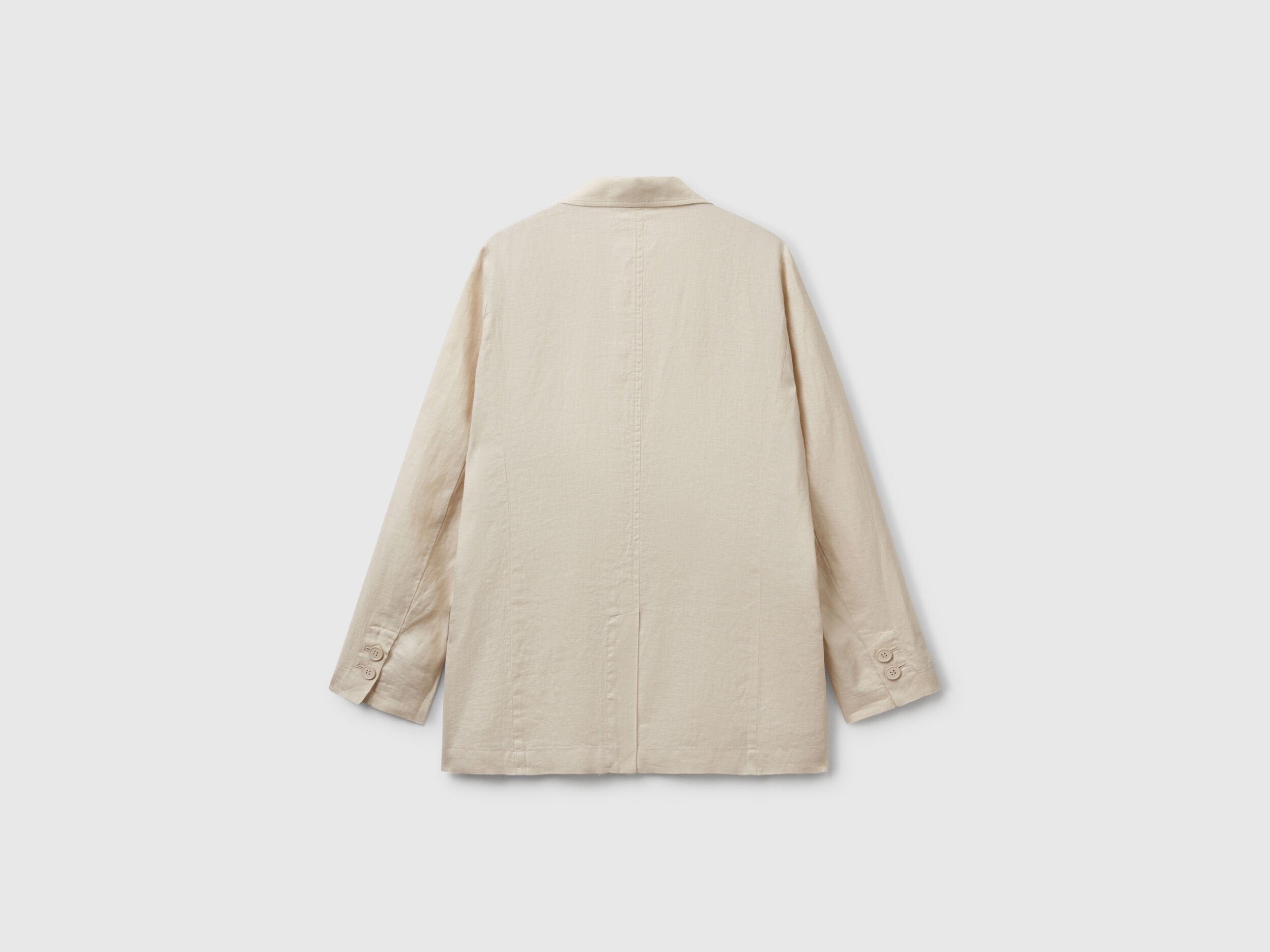 Benetton_Blazer in Pure Linen_2AGHDW00R_152_05