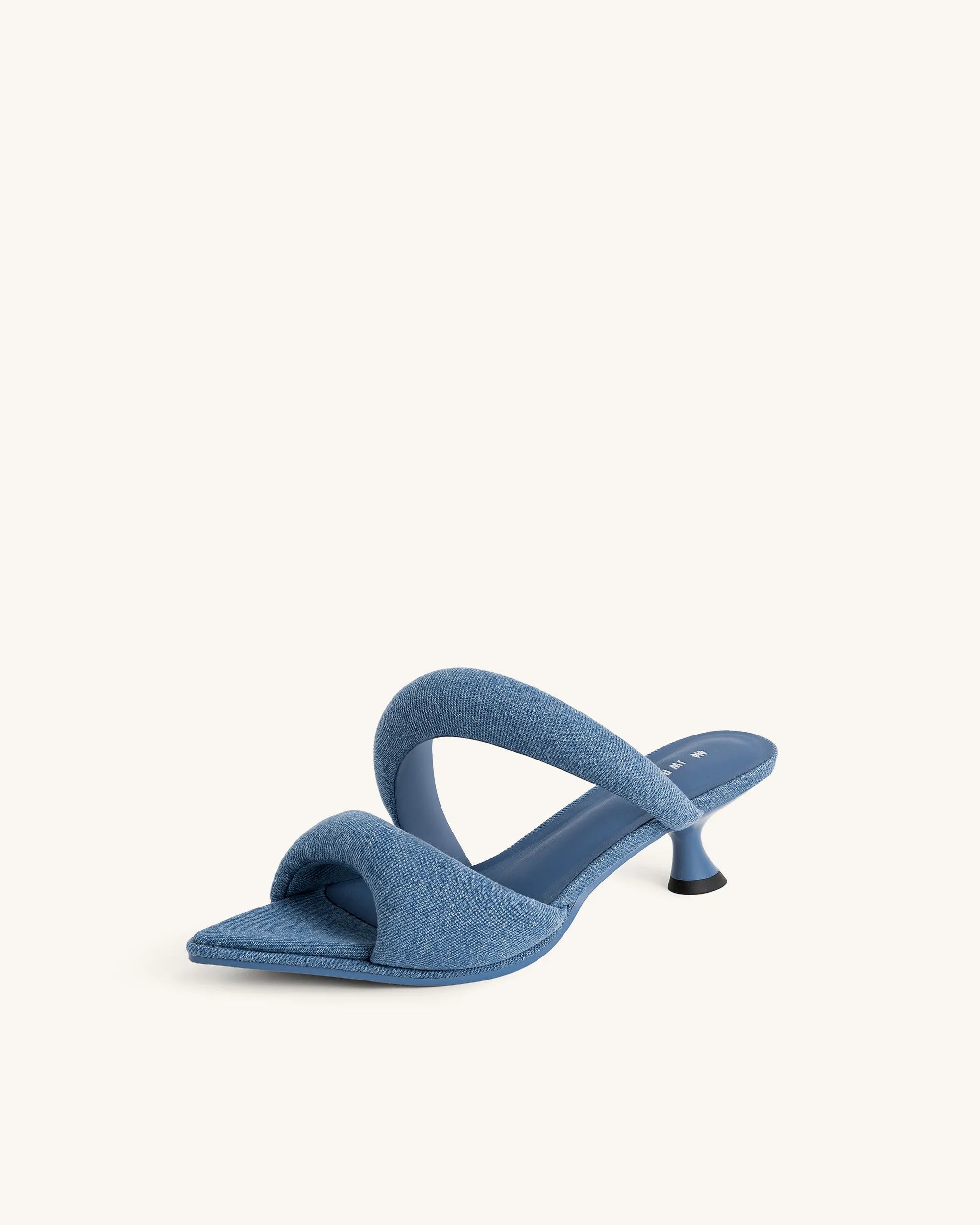 JW PEI Blue Women Sara Mule Denim - Blue SKU: 2MS01-5_Blue Image 07