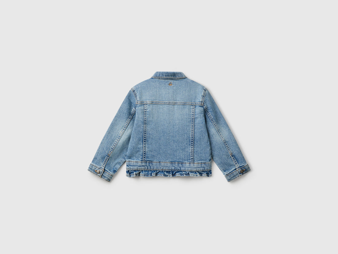 Benetton_Denim Jacket with Ruffles_2PORGN03M_902_02