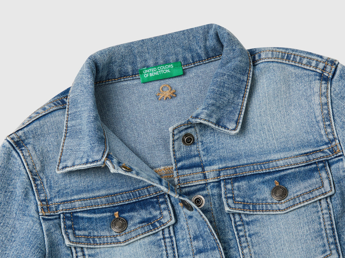 Benetton_Denim Jacket with Ruffles_2PORGN03M_902_03