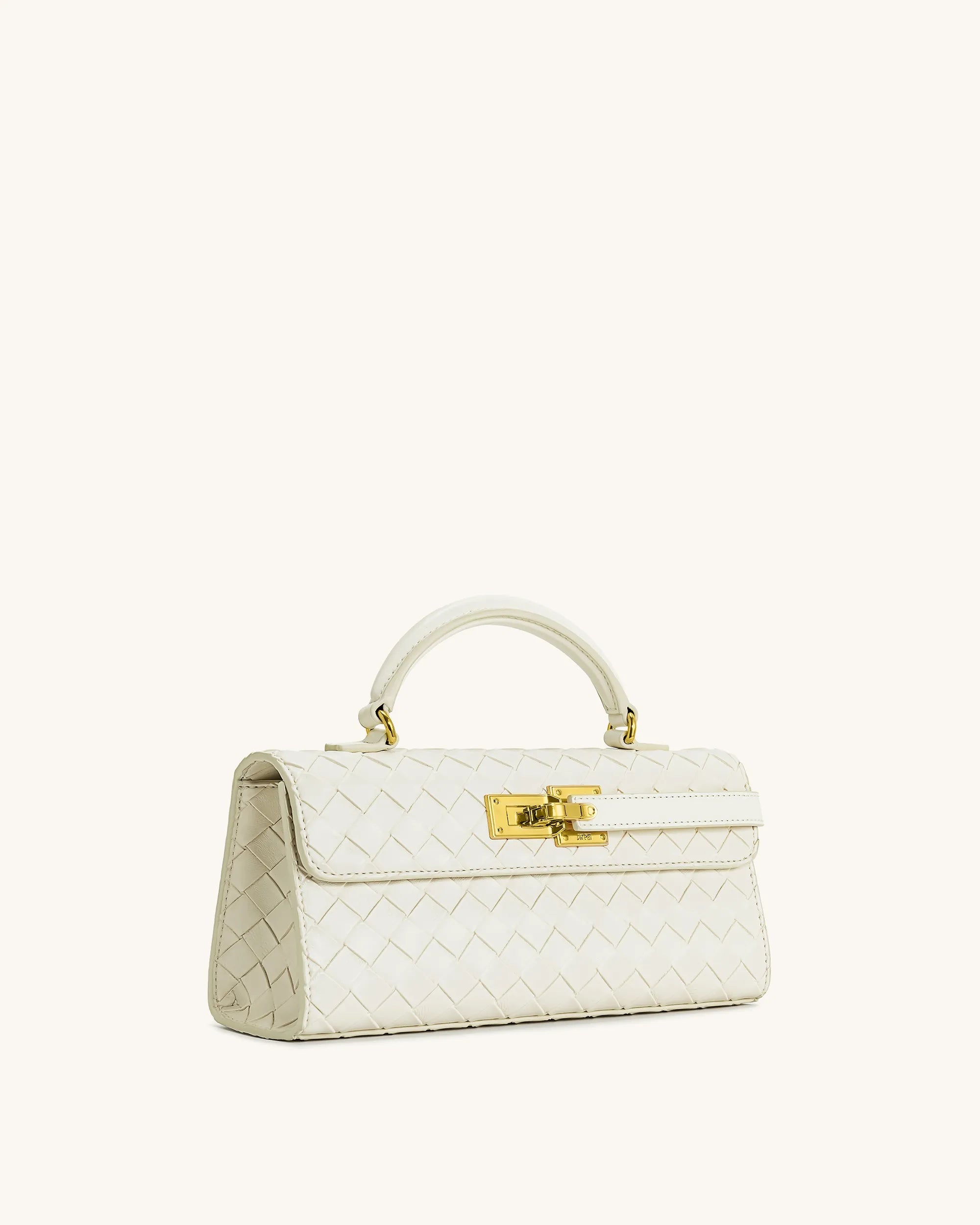 JW PEI_White_Keyla Weave Texture Top Handle Bags_2T199-2_White_03