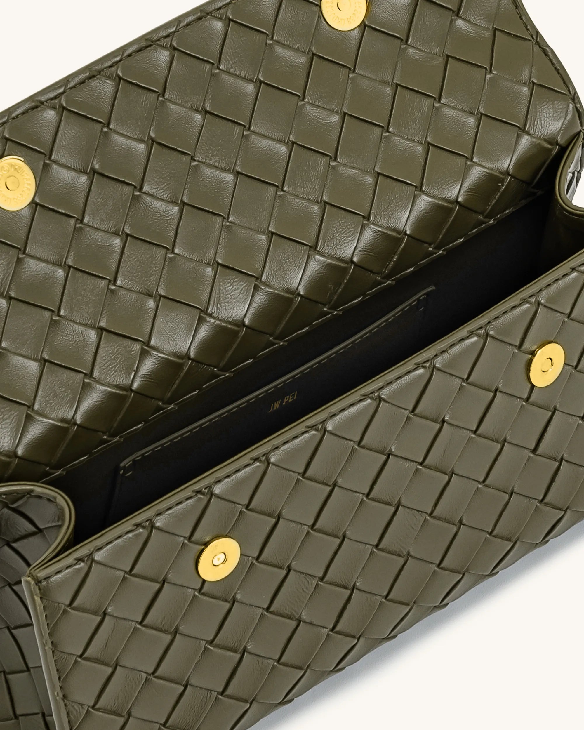 JW PEI_Olive Green_Keyla Weave Texture Top Handle Bags_2T199-7_Olive Green_04