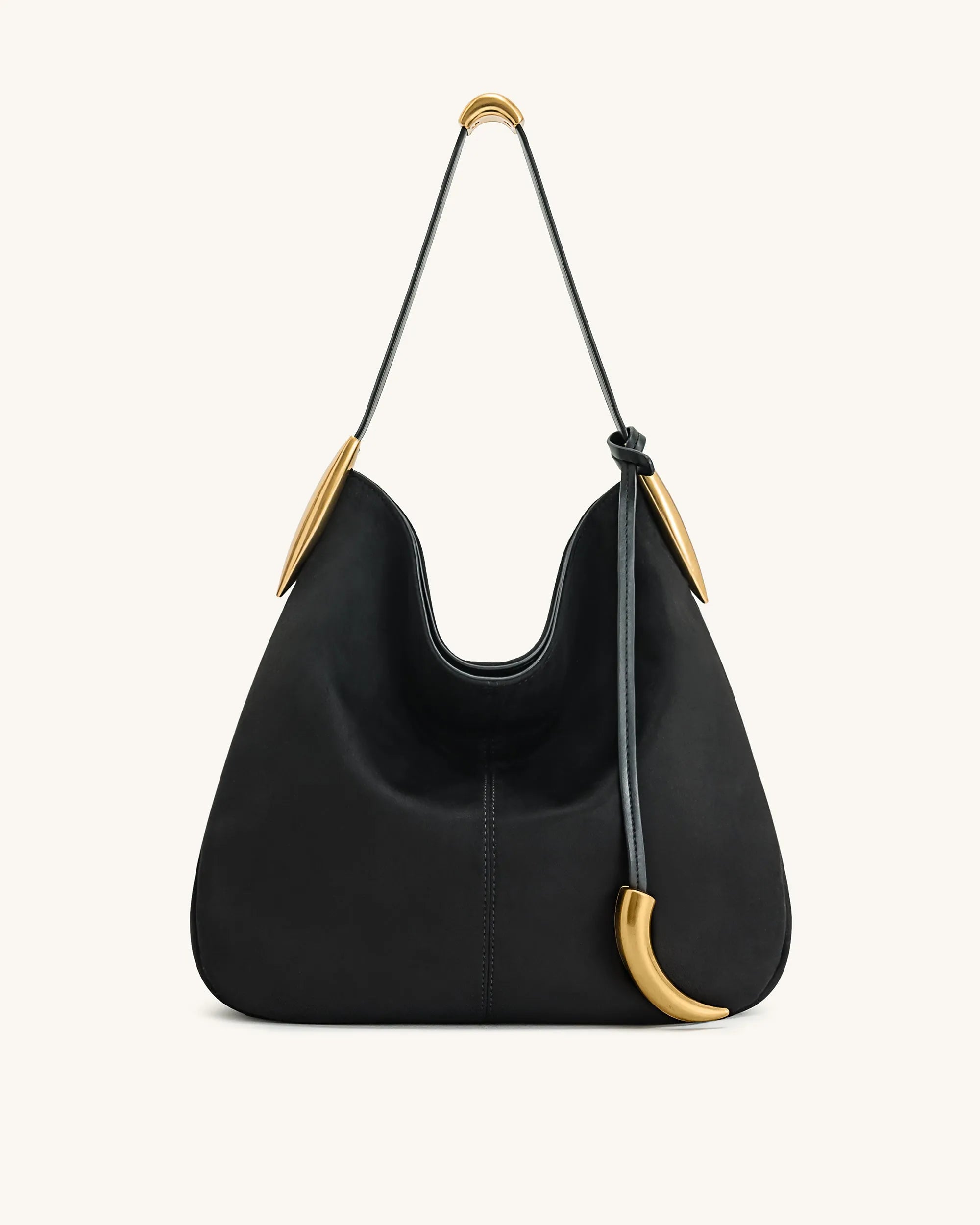 JW PEI_Black_Nina Metal Charm Hobo Bag_2T231-1_Black_01