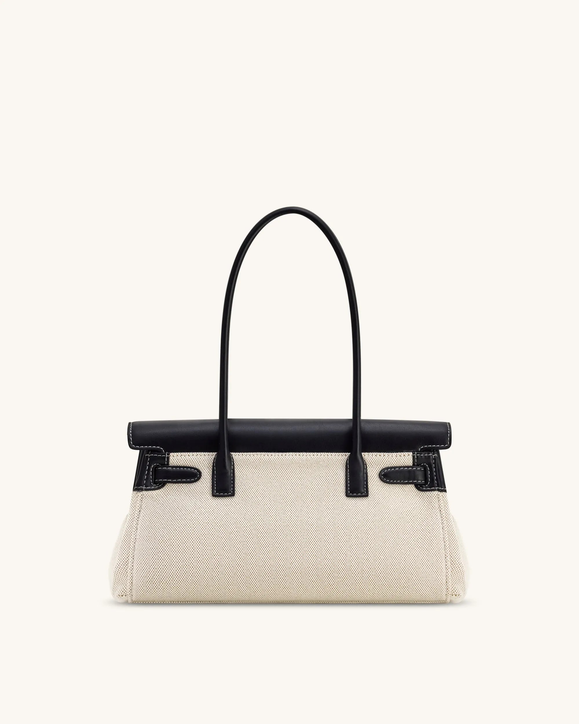 JW PEI_Black Canvas_Yara Shoulder Bag_2T267-11_Black Canvas_03