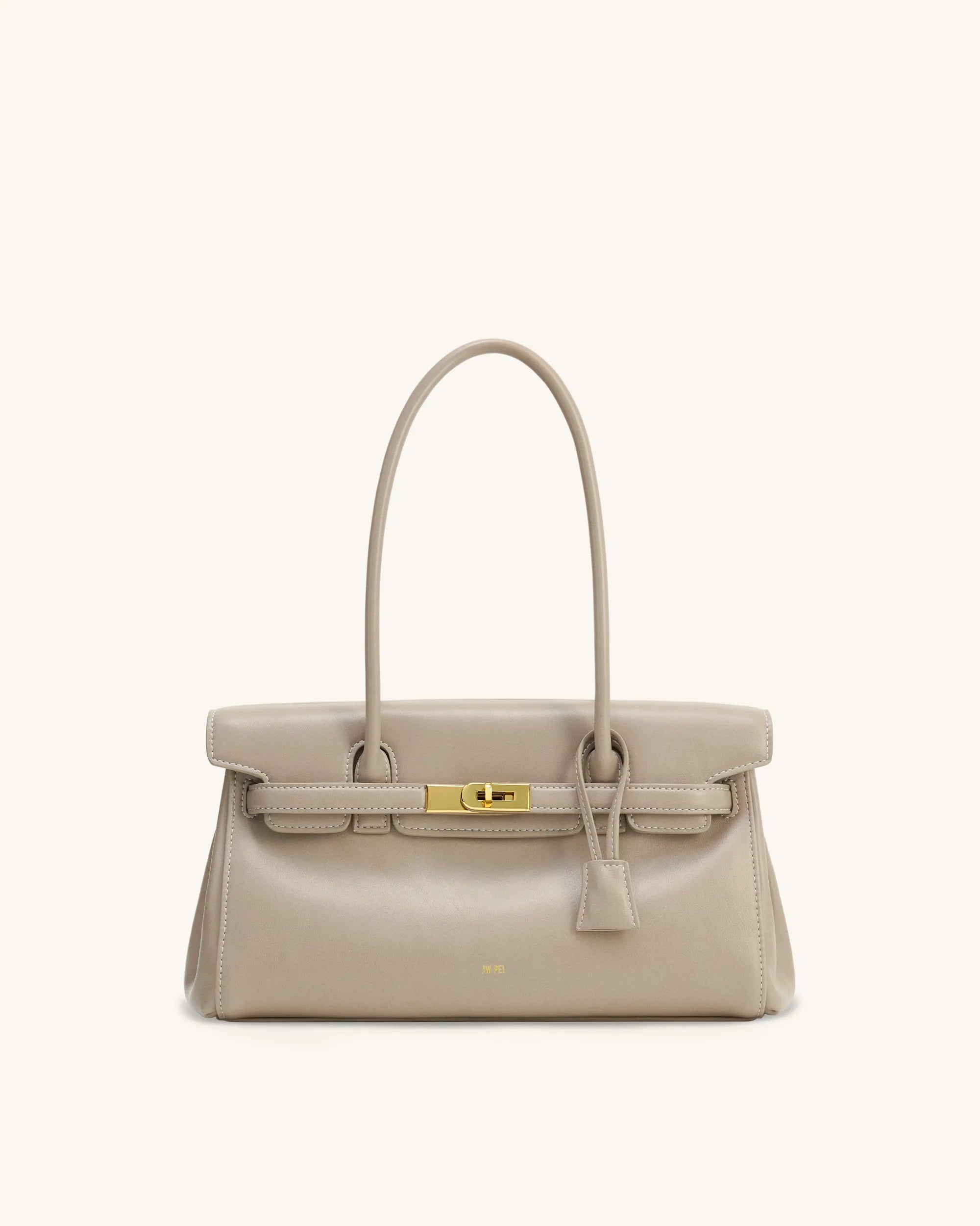 JW PEI Grey Women Yara Shoulder Bag SKU: 2T267-31_Gray Apricot Image 01
