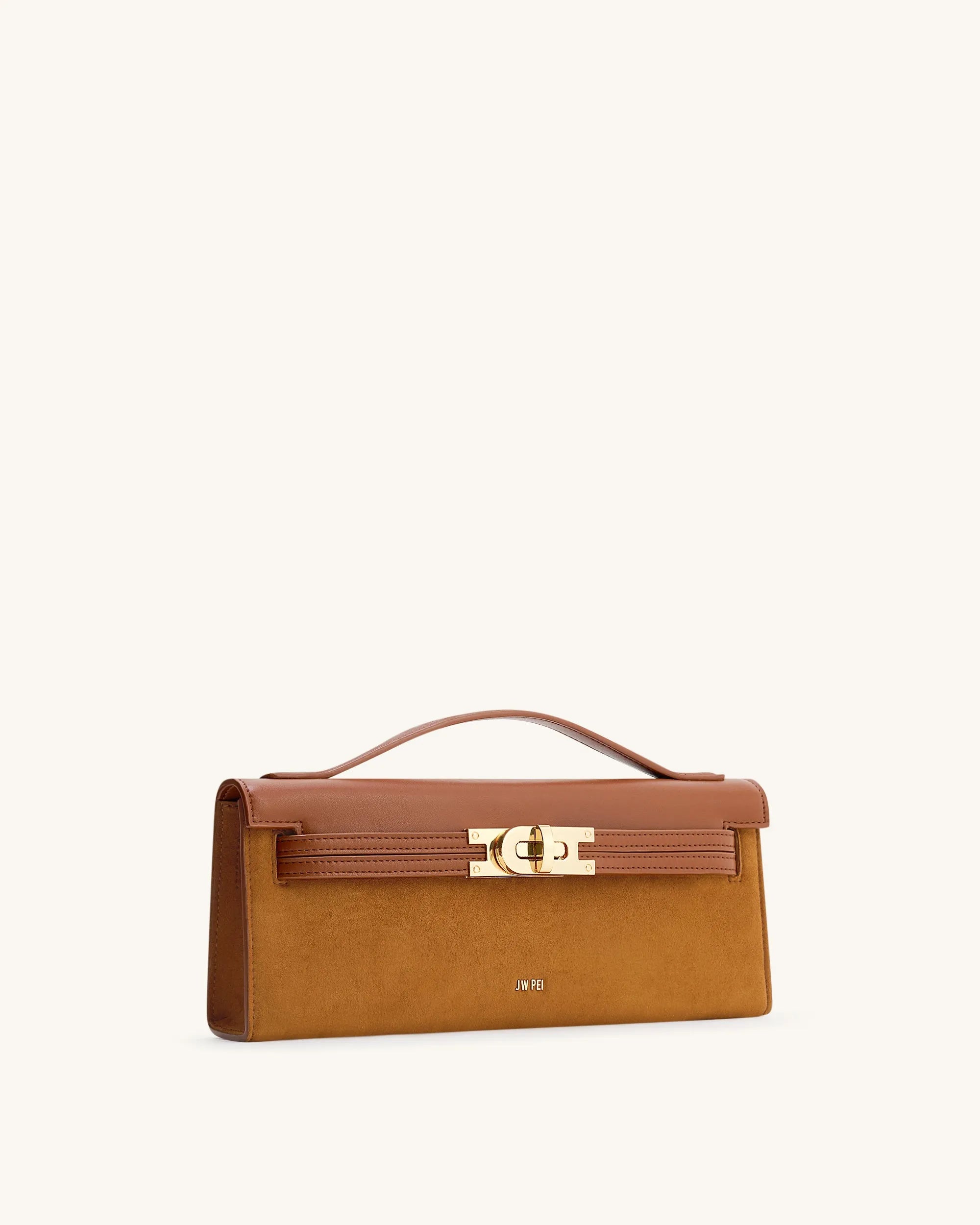 JW PEI_Brown_Bria Faux Suede Structured Top Handle Bag_2T276-32_Brown_02