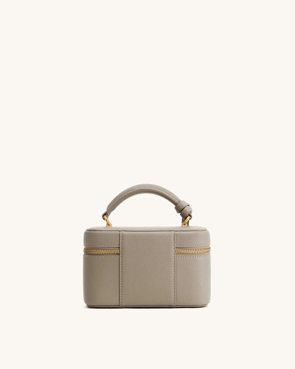 JW Pei Taupe Women Cleo Box Shape Top Handle Bag SKU: 2T321-91_Taupe Image 03
