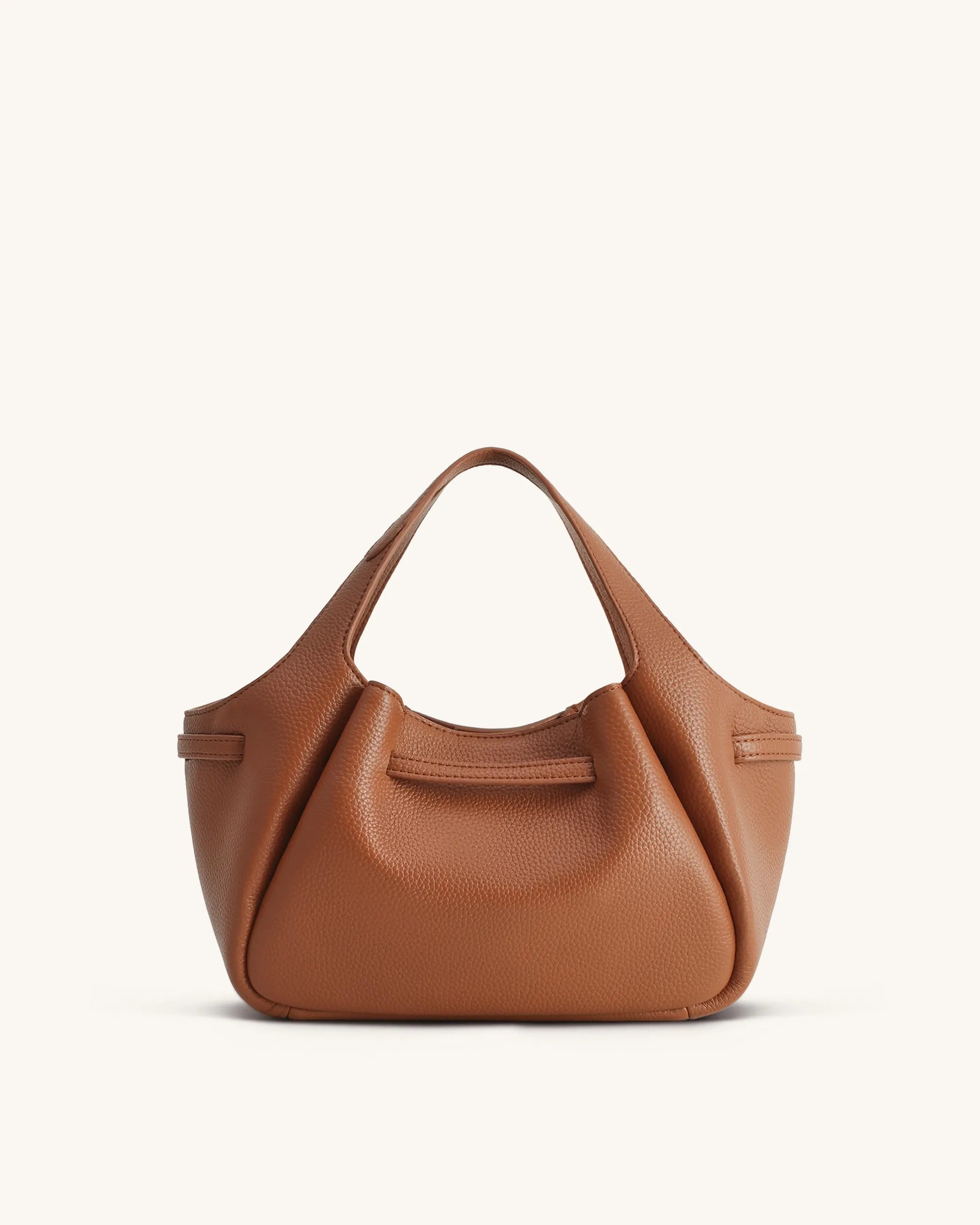 JW PEI Caramel Brown Women Mabel Soft Bow Tote Bag SKU: 2T404-3_Caramel Brown Image 04