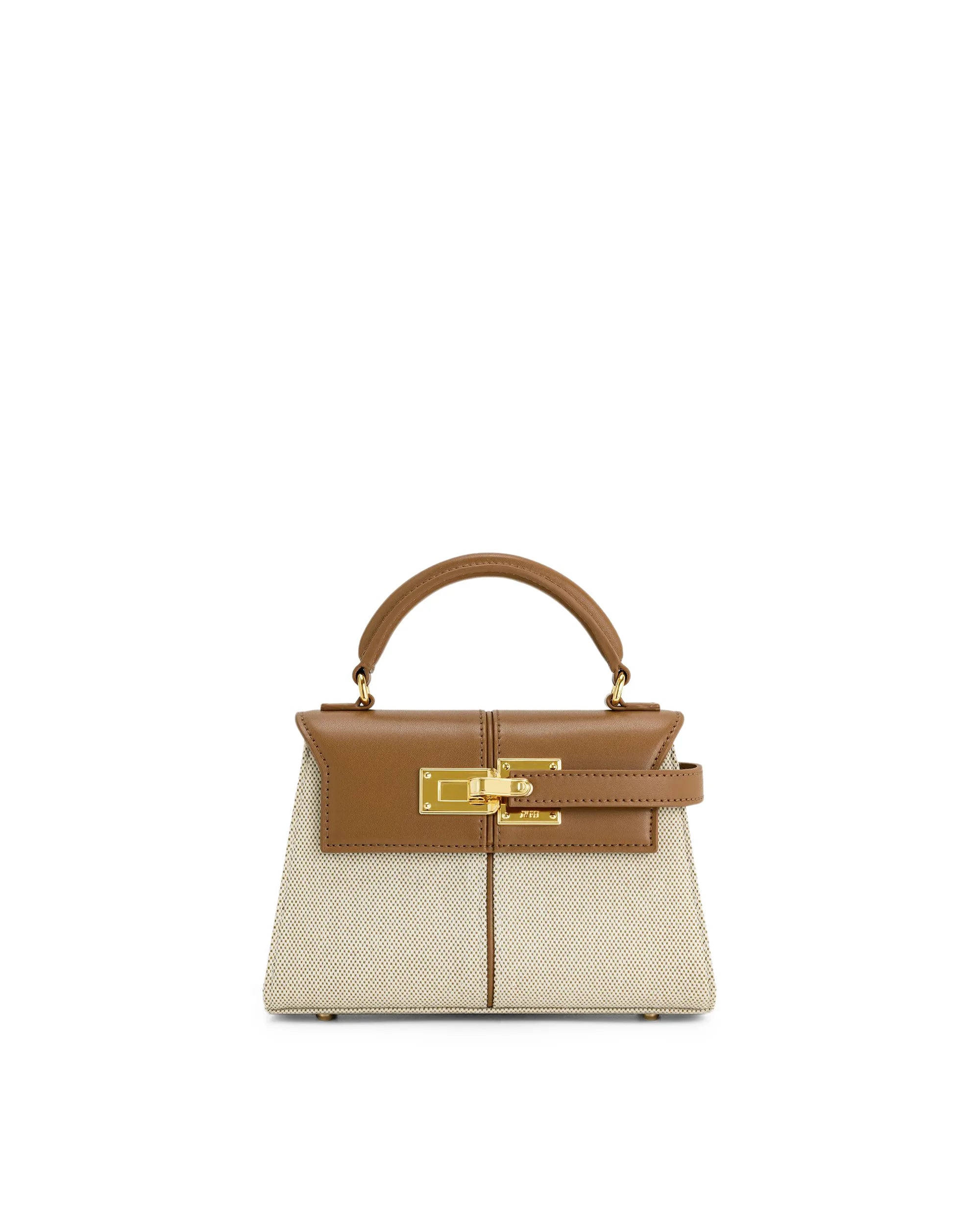 JW PEI_Brown Canvas_Elise Top Handle Bags_2T47-31_Brown Canvas_01