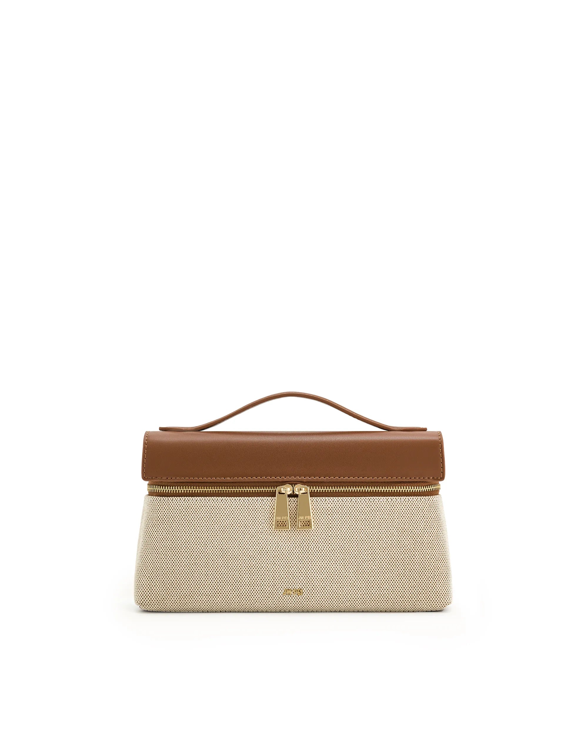 JW PEI_Brown Canvas_Thea Top Handle Bags_2T78-31_Brown Canvas_01