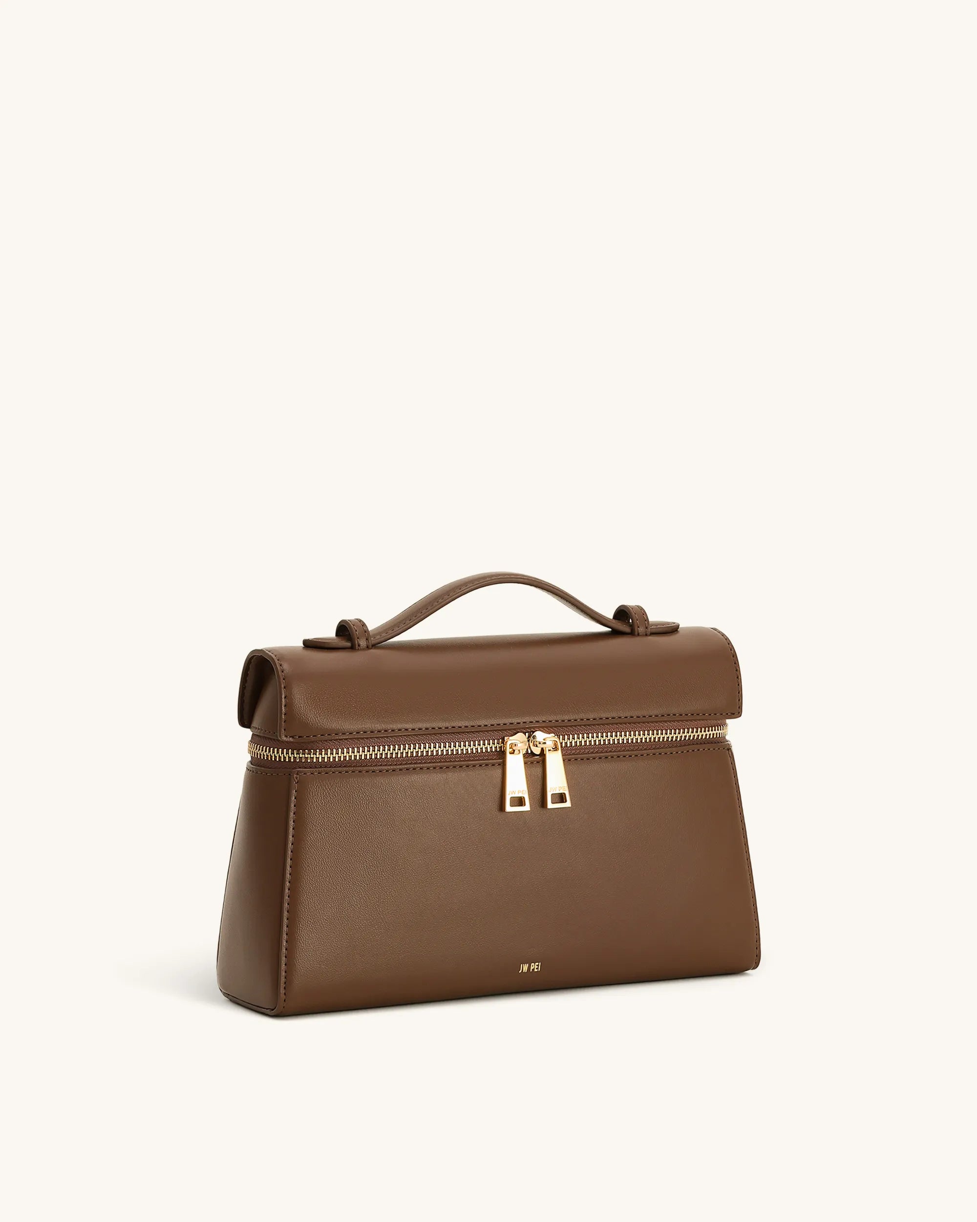 JW PEI Mocha Brown Women Thea Large Top Handle Bag SKU: 2T78X001-30_Mocha Brown Image 04