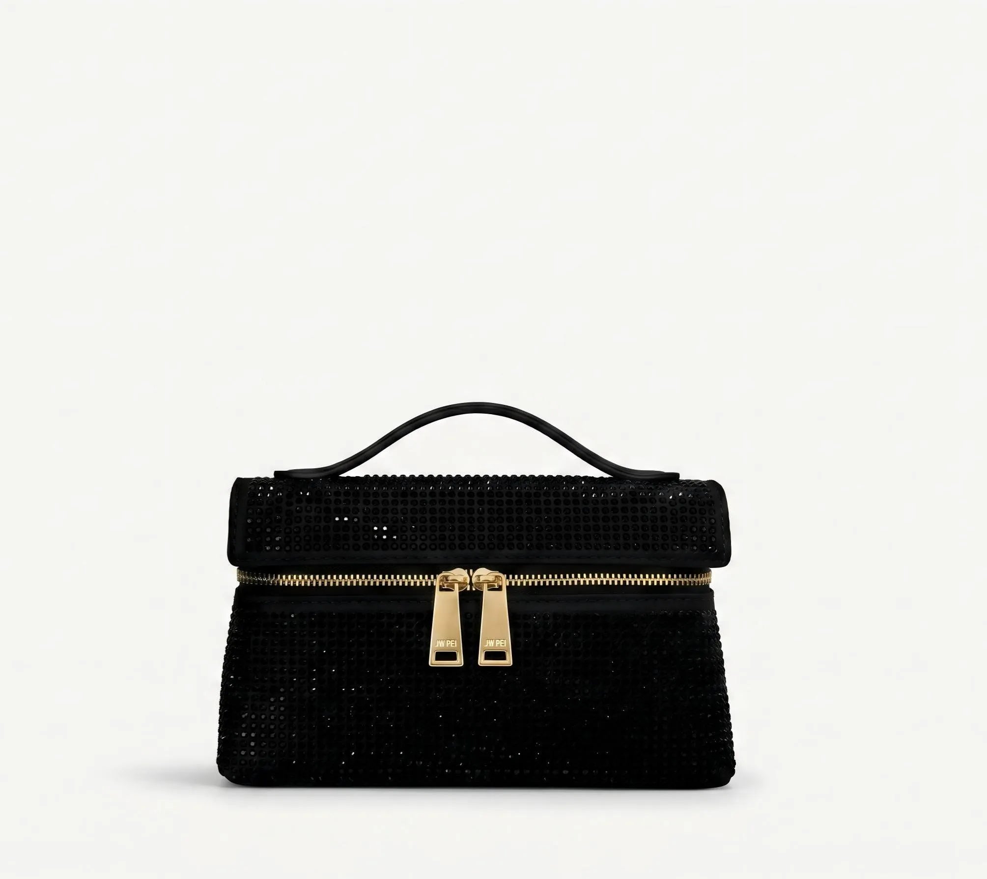 JW PEI Black Women Thea Mini Artificial Crystal Top Handle Bag SKU: 2T78X002-1_Black Image 01