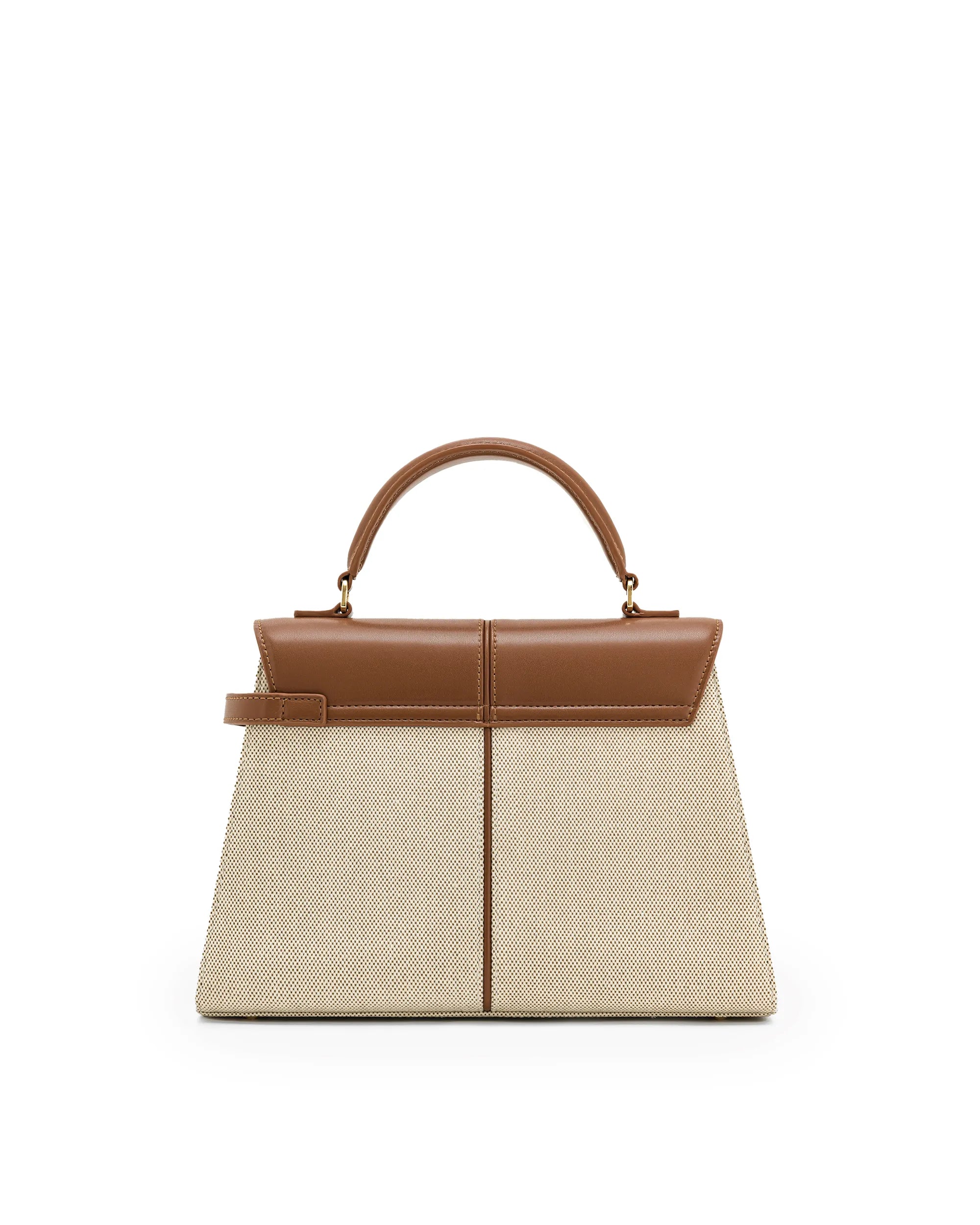 JW PEI_Brown Canvas_Elise Large Top Handle Bags_2T85-32_Brown Canvas_02