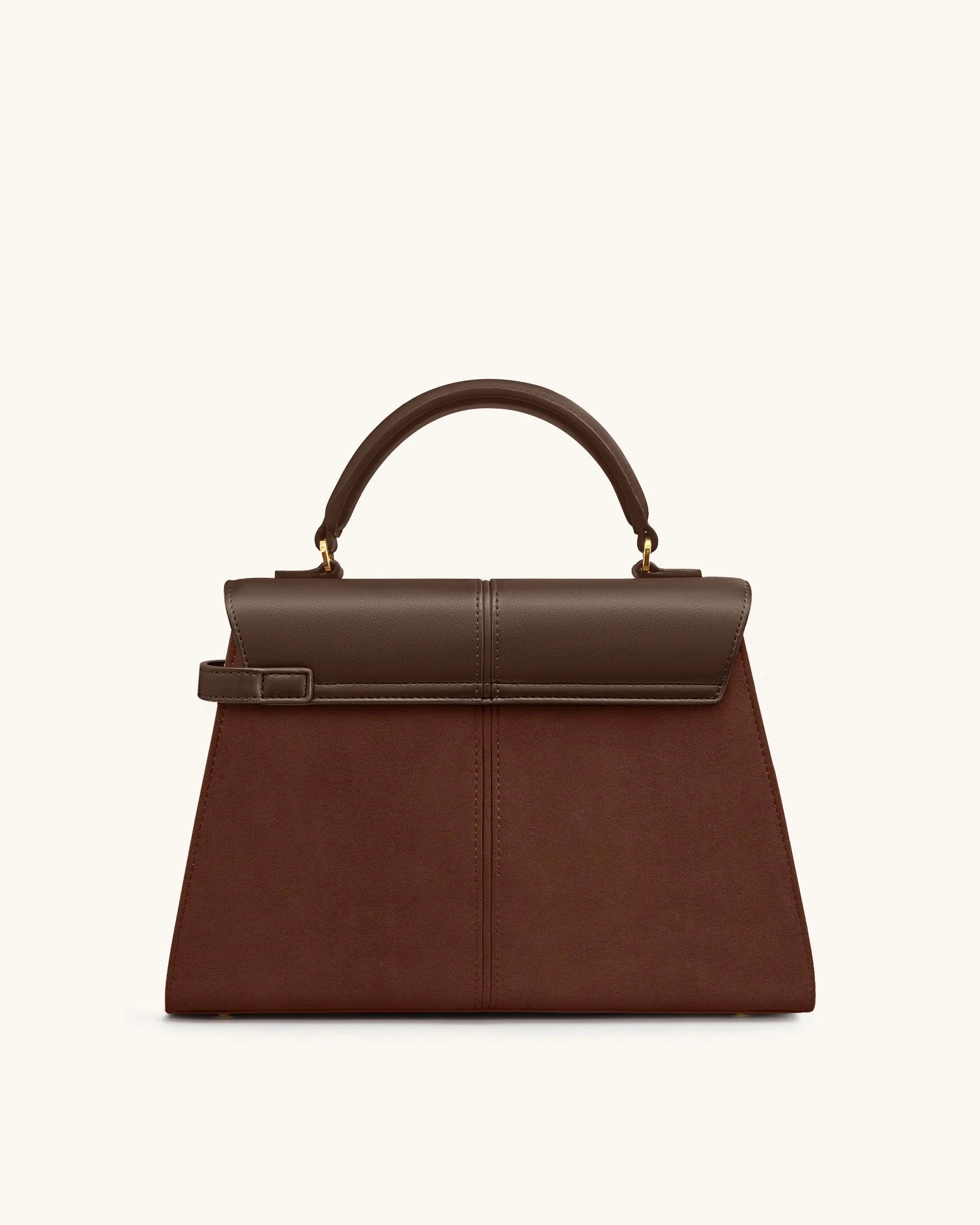 JW PEI_Mocha Brown_Elise Large Faux Suede Top Handle Bag_2T85-34_Mocha Brown_03