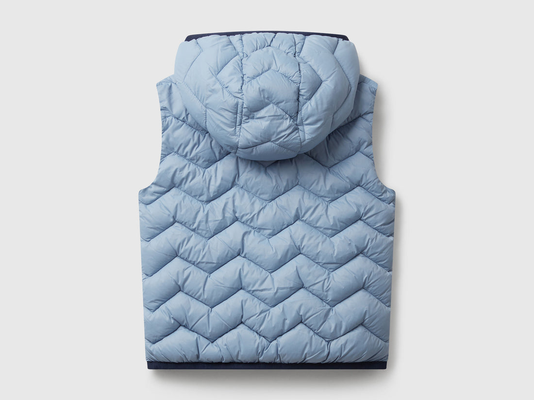 Benetton_Light Blue_Padded Vest with Hood_2TWDGJ00G_0W2_02