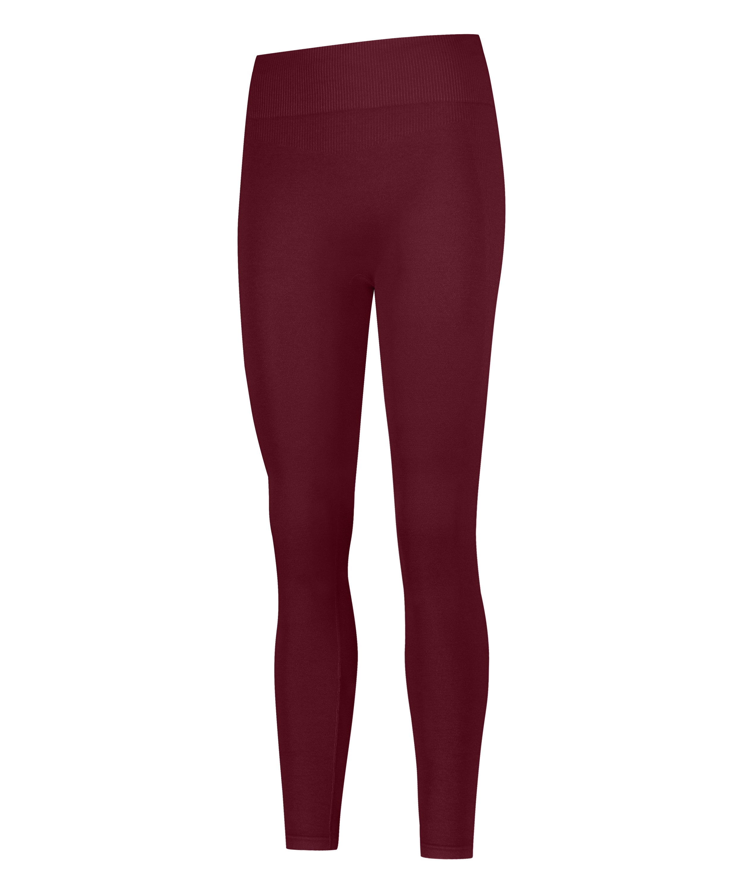HKMX High Waisted Seamless Sport Legging_300016_Syrah_04