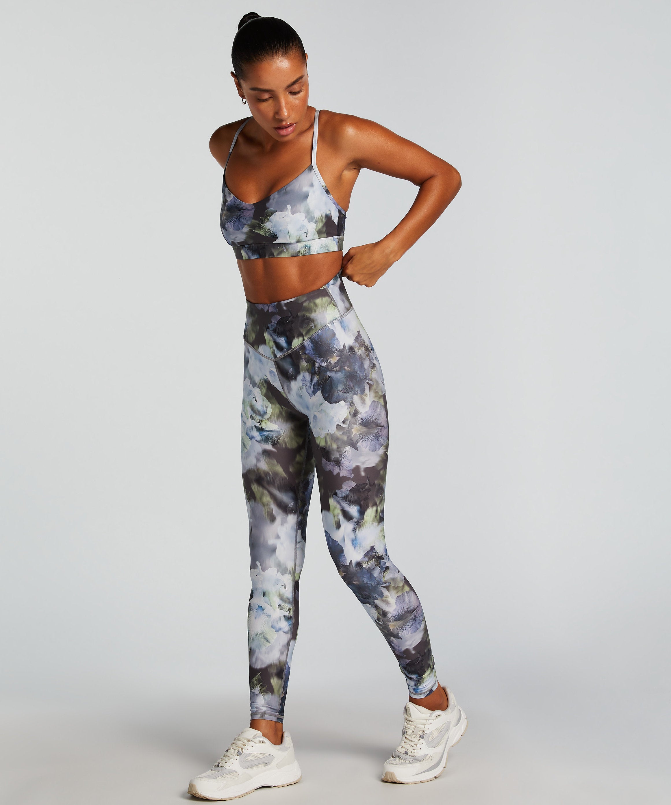 HKMX High Waist Leggings_300024_Black Oyster_01