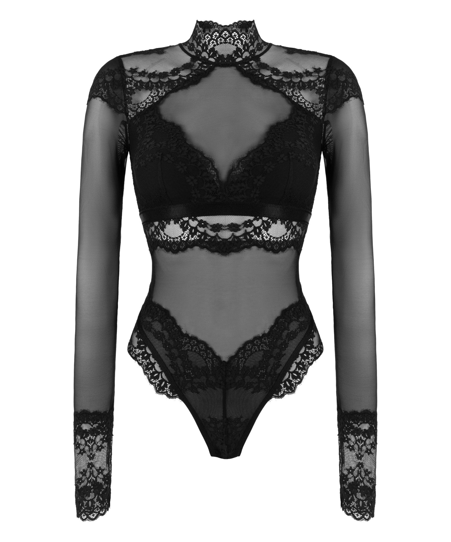 Hunkemoller_Daisy Body - Black_300243_Caviar_01