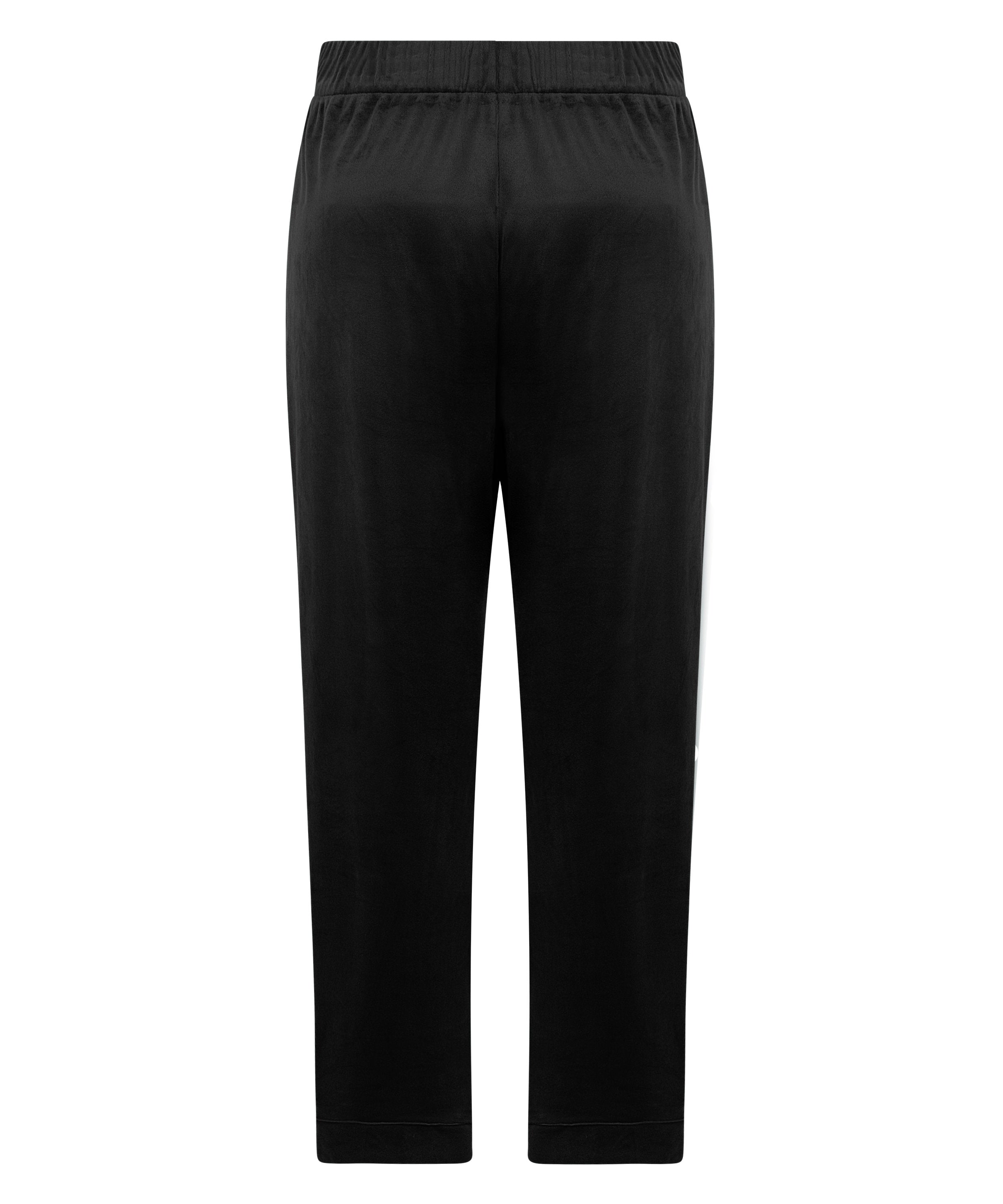 Hunkemoller_Velvet Pyjama Pants - Black_300574_Black_05