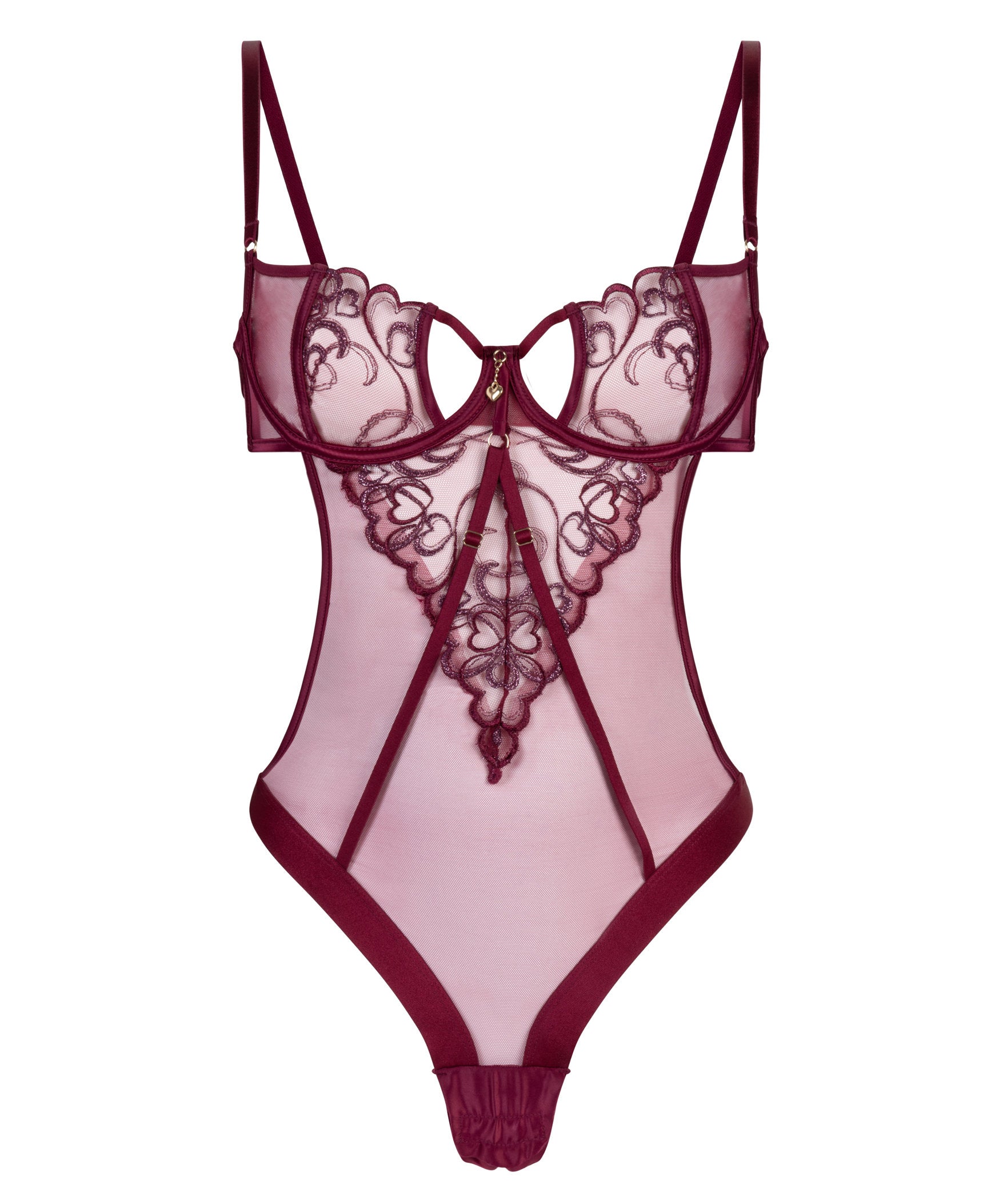 Hunkemoller_Scarlett Body in Different Cup Sizes_301036_Beet Red_01